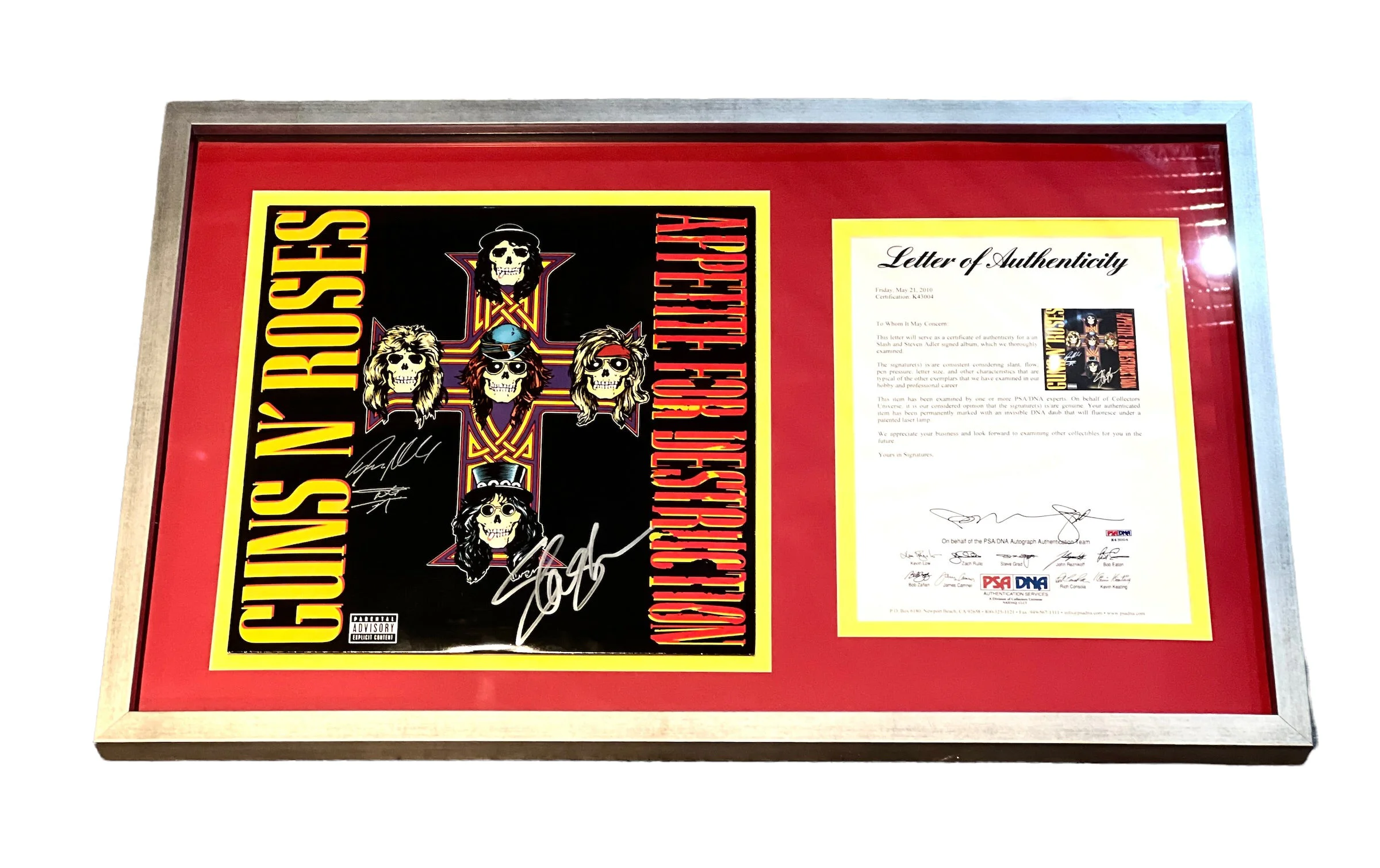 Disco LP Enmarcado / Guns N´ Roses / Slash