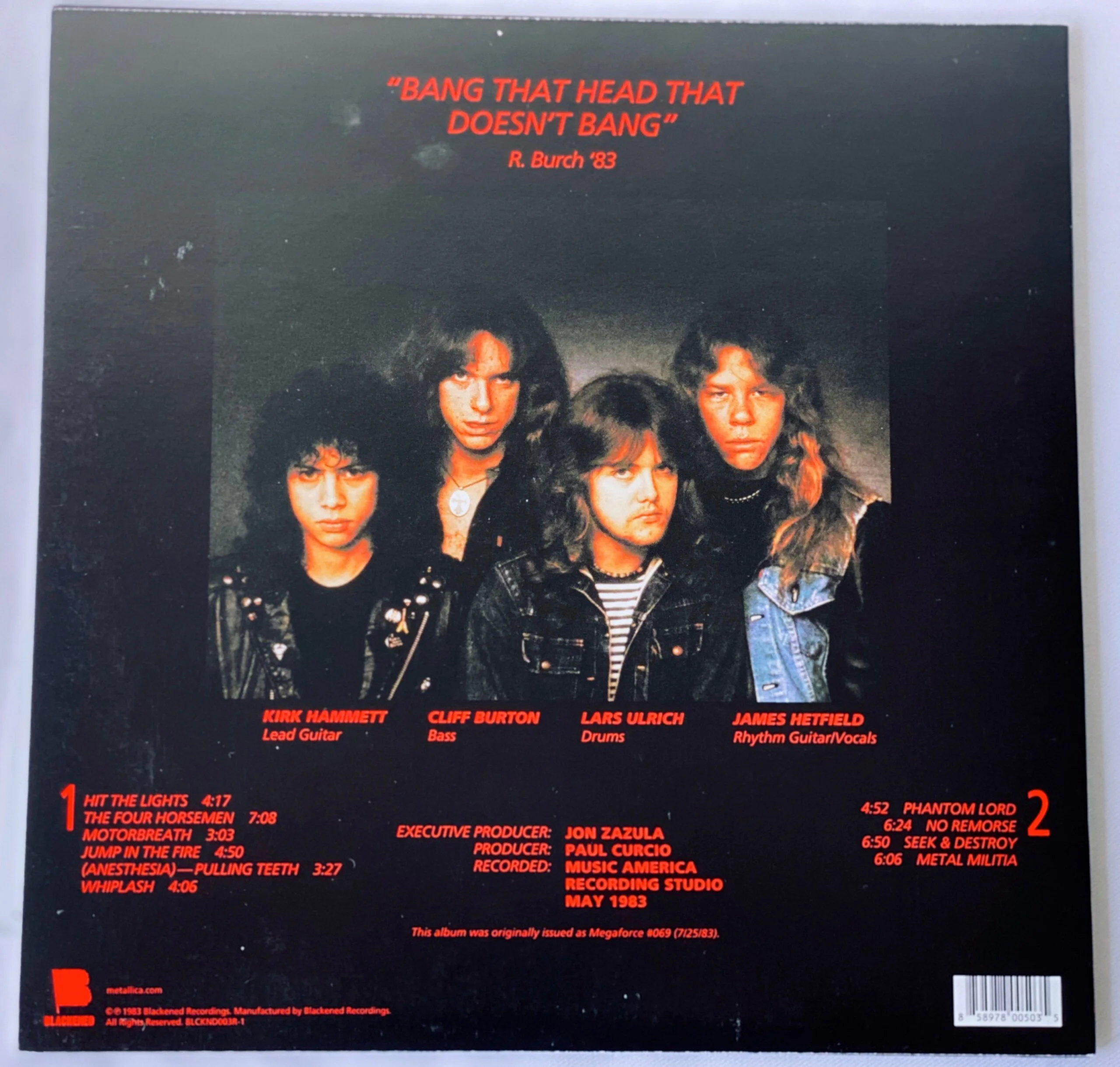 Disco LP | Metallica | Lars Ulrich - Image 3