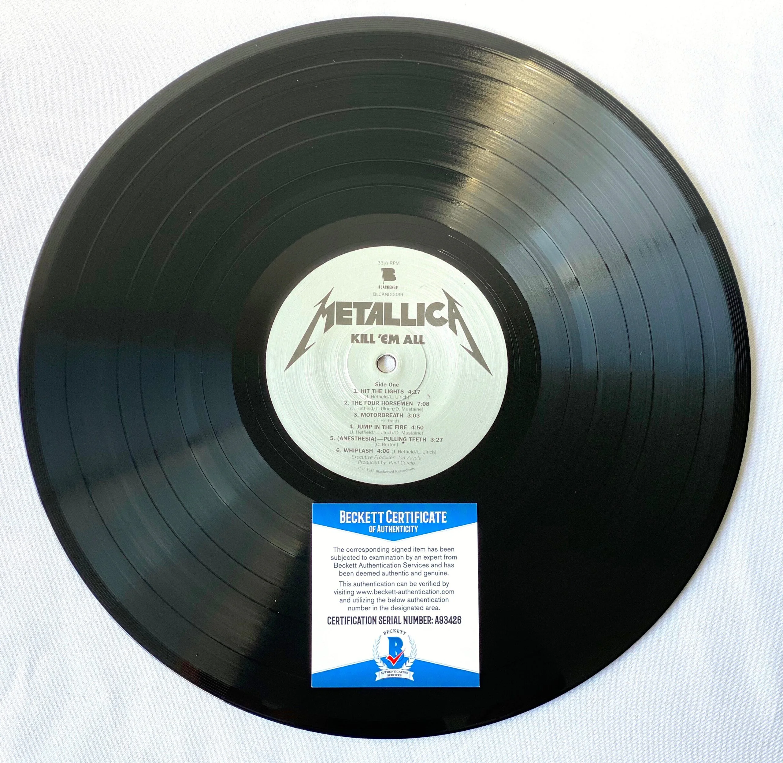 Disco LP | Metallica | Lars Ulrich - Image 4