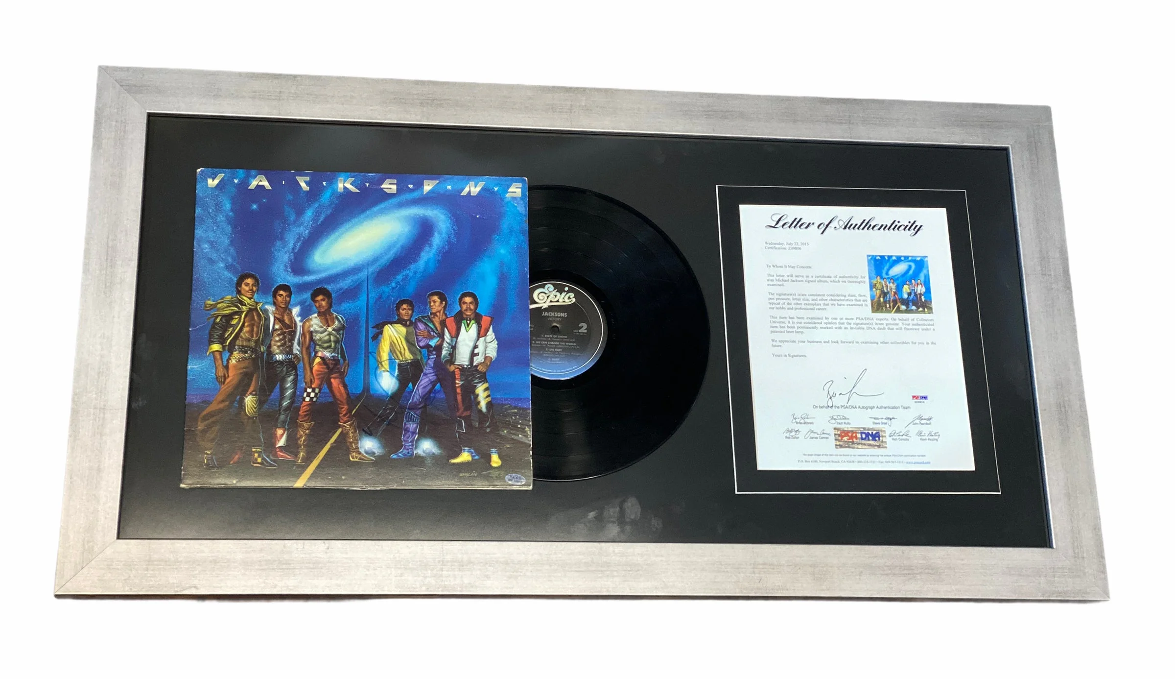 Disco LP Enmarcado / Michael Jackson / Michael Jackson