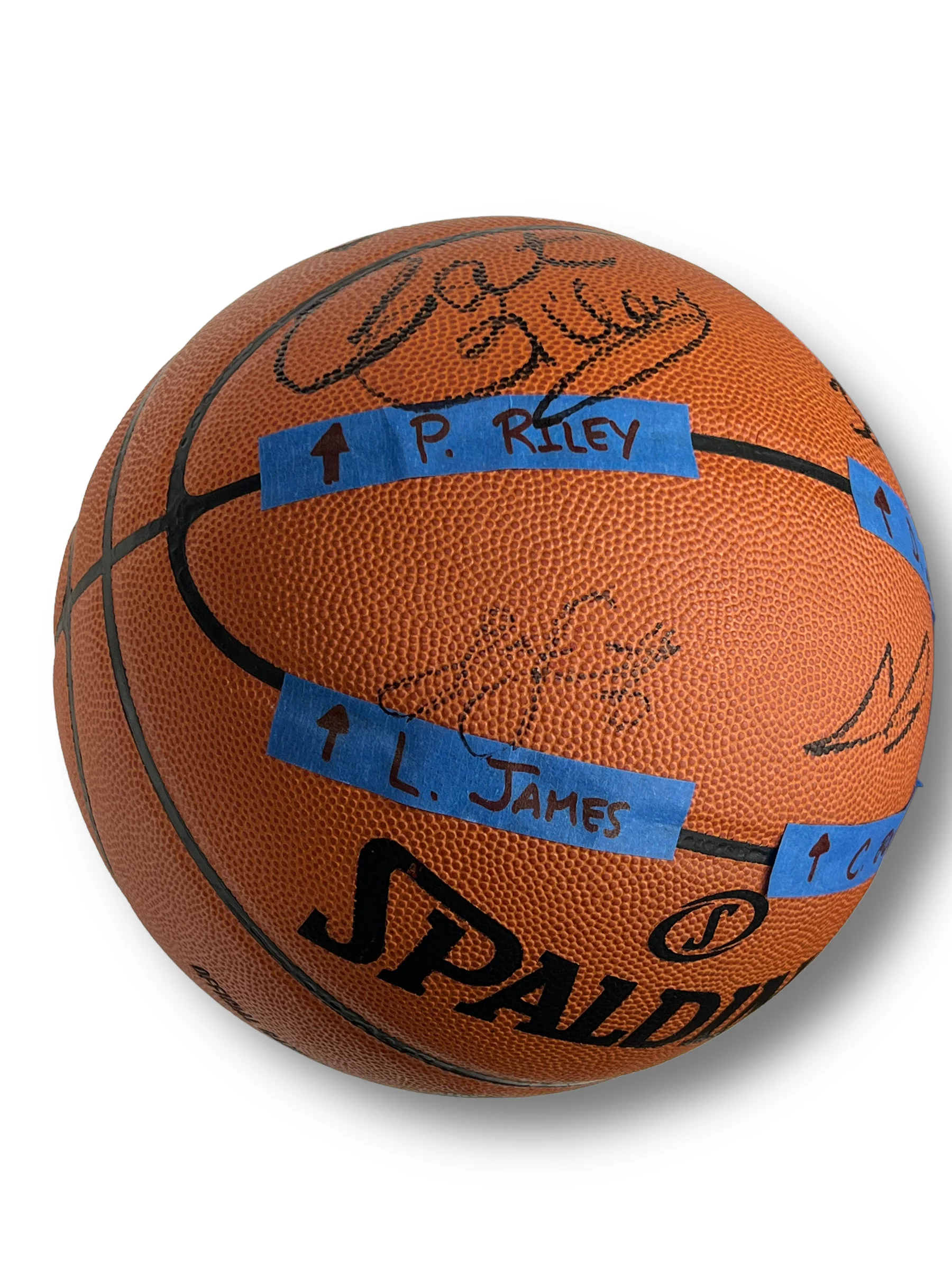 Balón Basketball / Miami Heat / Lebron James, Chris Bosh, Dwyane Wade y Pat Riley - Image 3