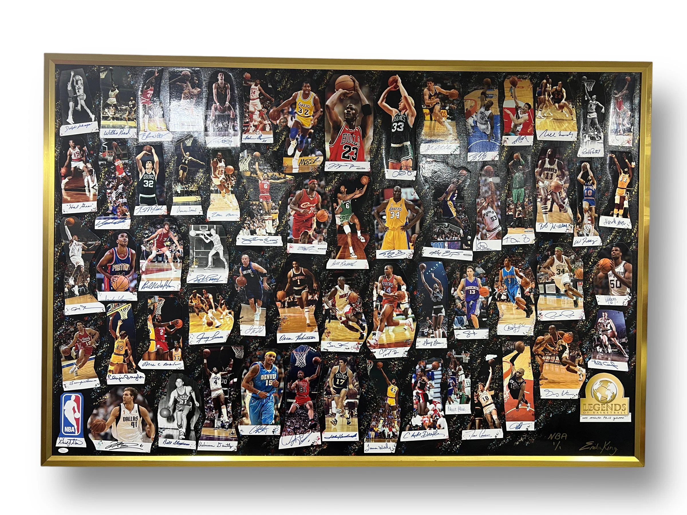 Cuadro / Legends of NBA  / Michael Jordan, Lebron, Kobe y más...