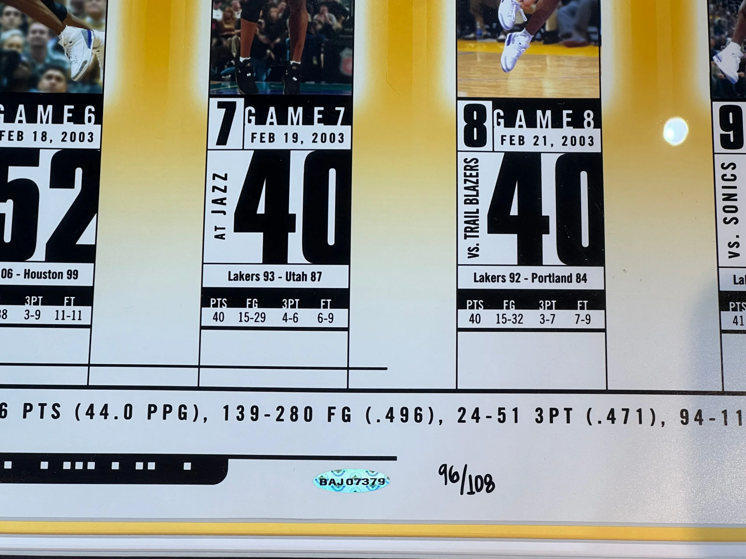 The Scoring Streak / Lakers / Kobe Bryant - Image 4
