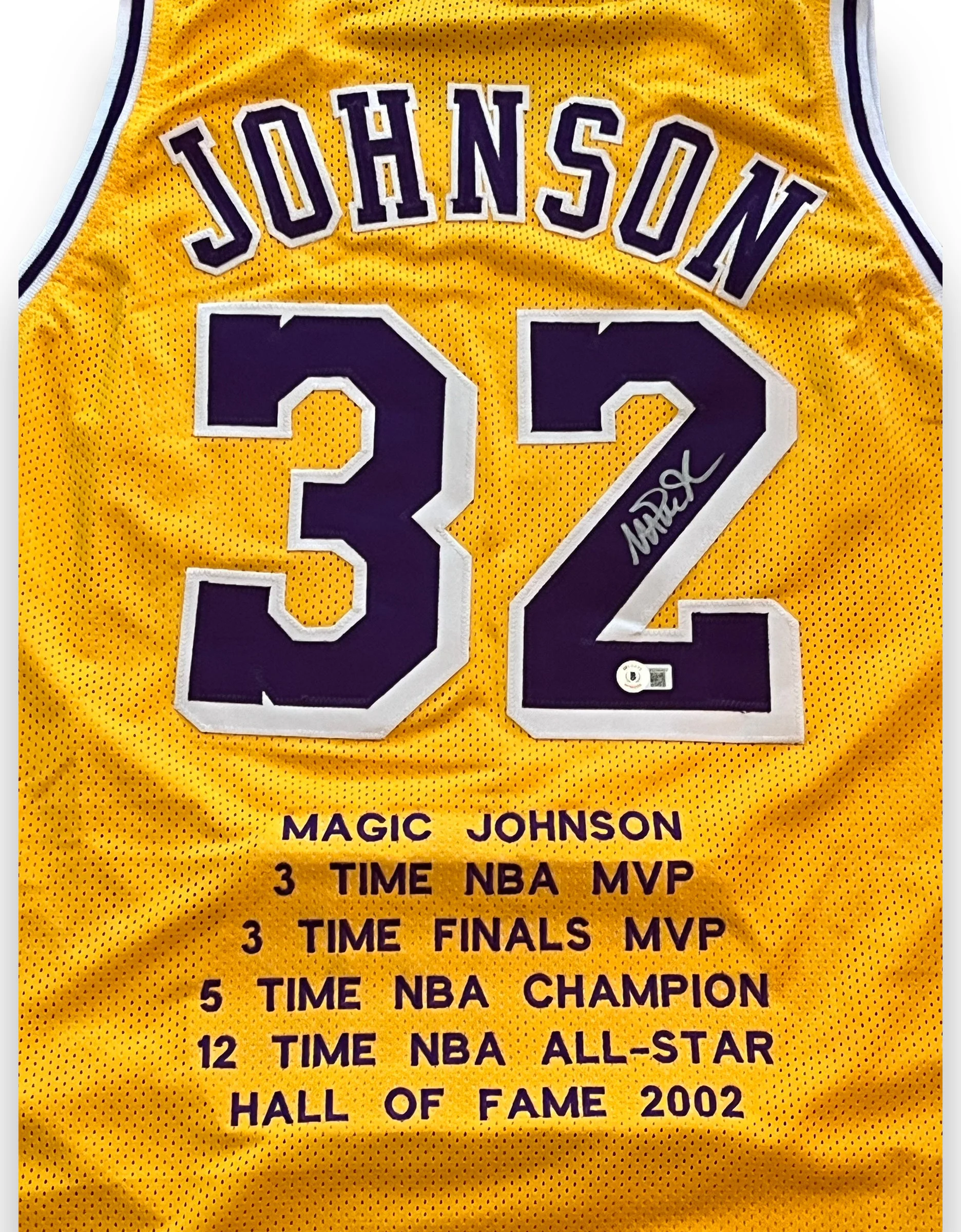 Jersey / Lakers / Magic Johnson (Estadisticas) - Image 2