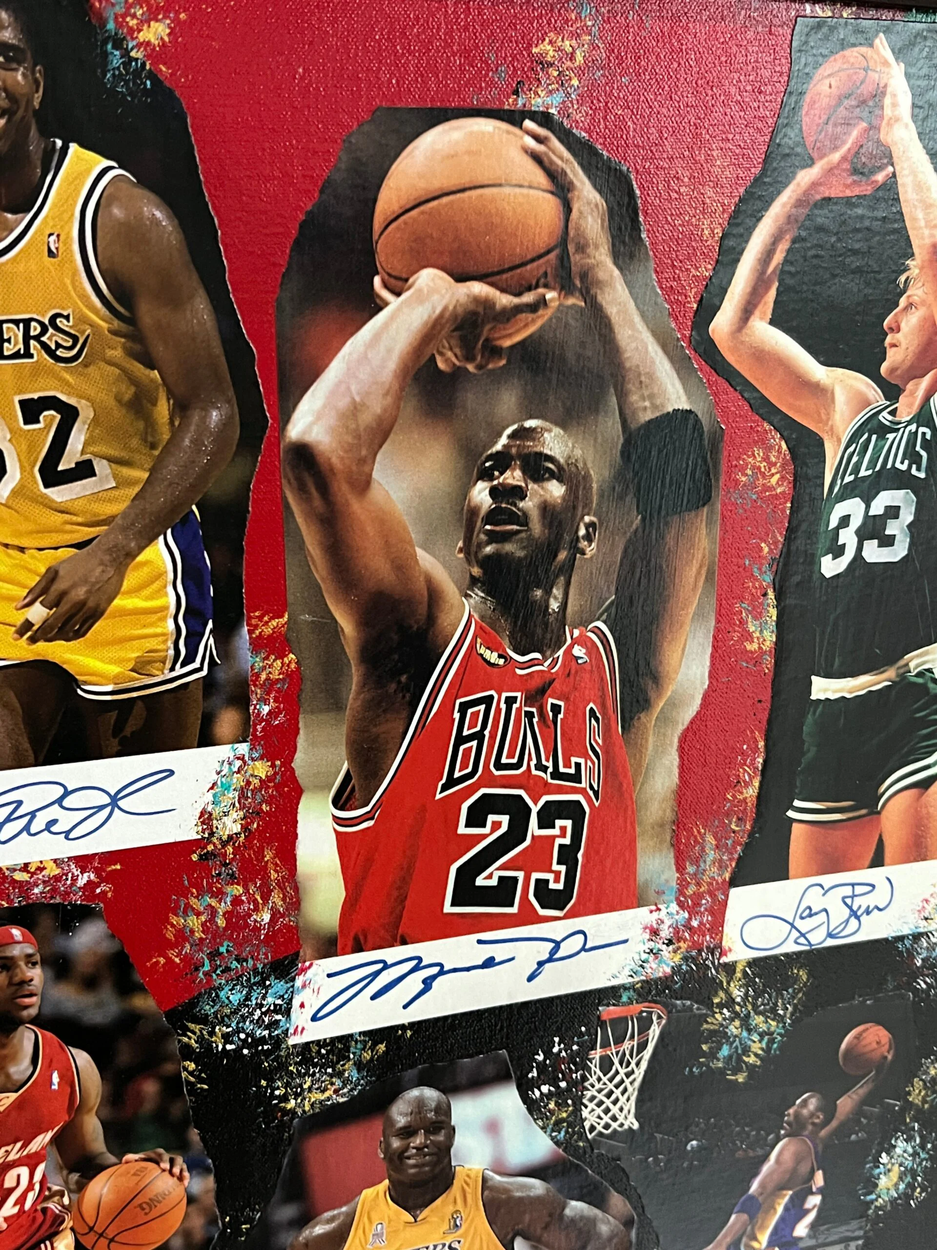 Cuadro / Legends of NBA  / Michael Jordan, Lebron, Kobe y más... - Image 4