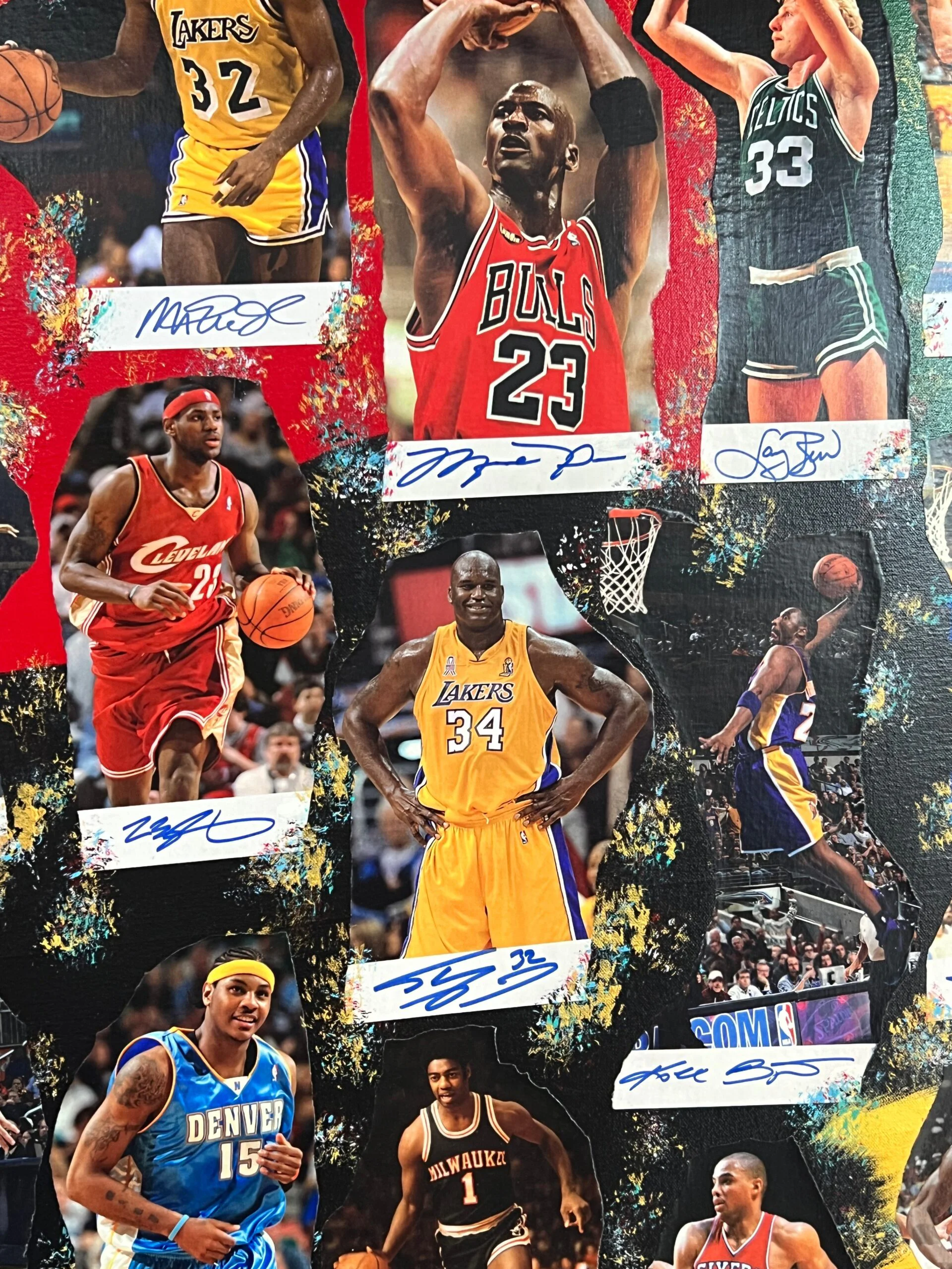 Cuadro / Legends of NBA  / Michael Jordan, Lebron, Kobe y más... - Image 5