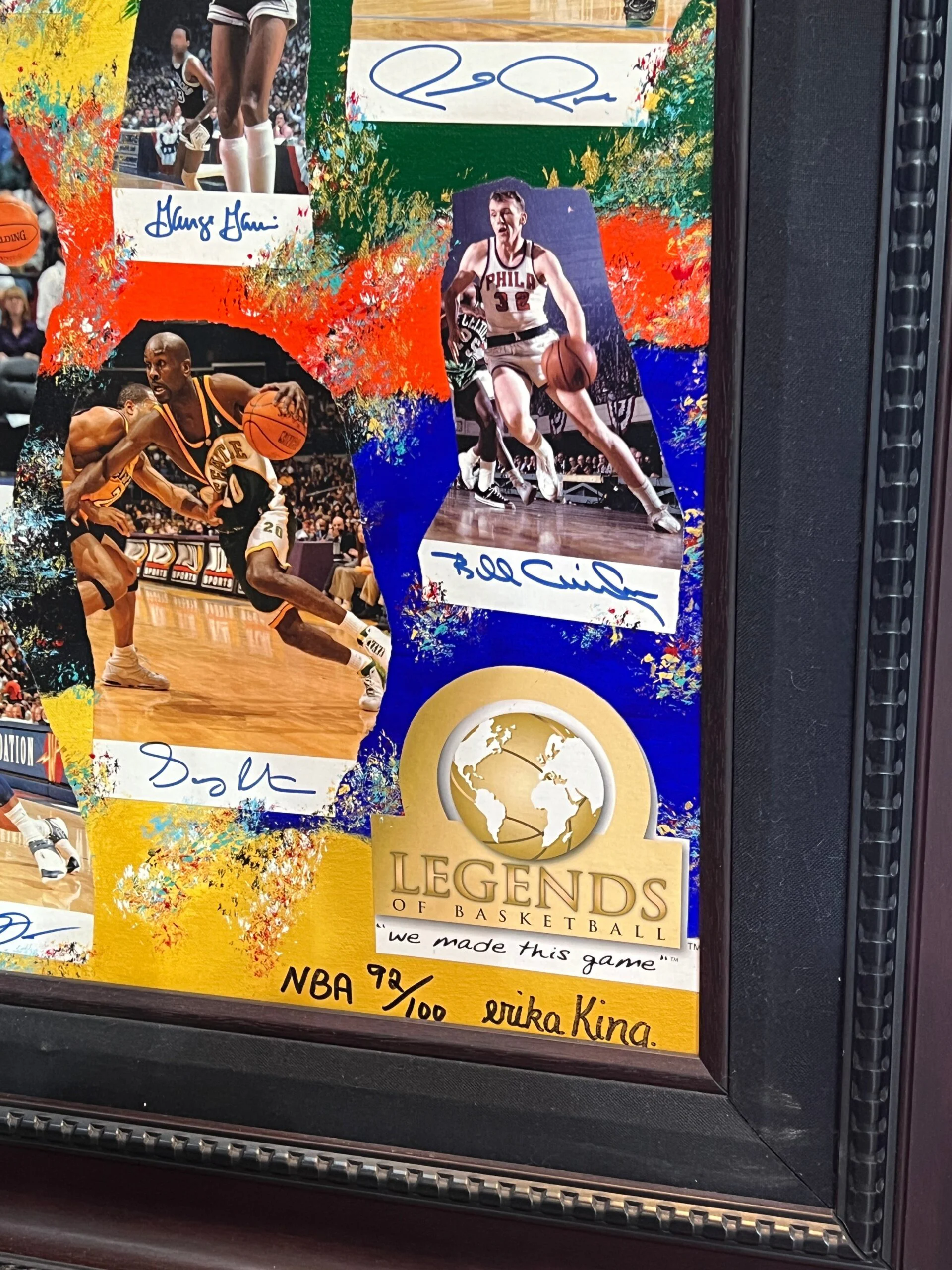 Cuadro / Legends of NBA  / Michael Jordan, Lebron, Kobe y más... - Image 6
