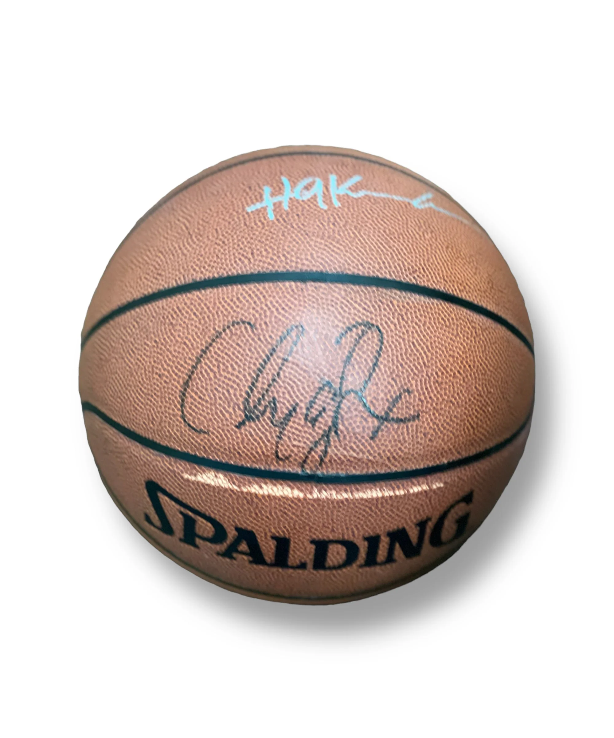 Balón / Rockets / Clyde Drexler y Hakeem Olajuwon