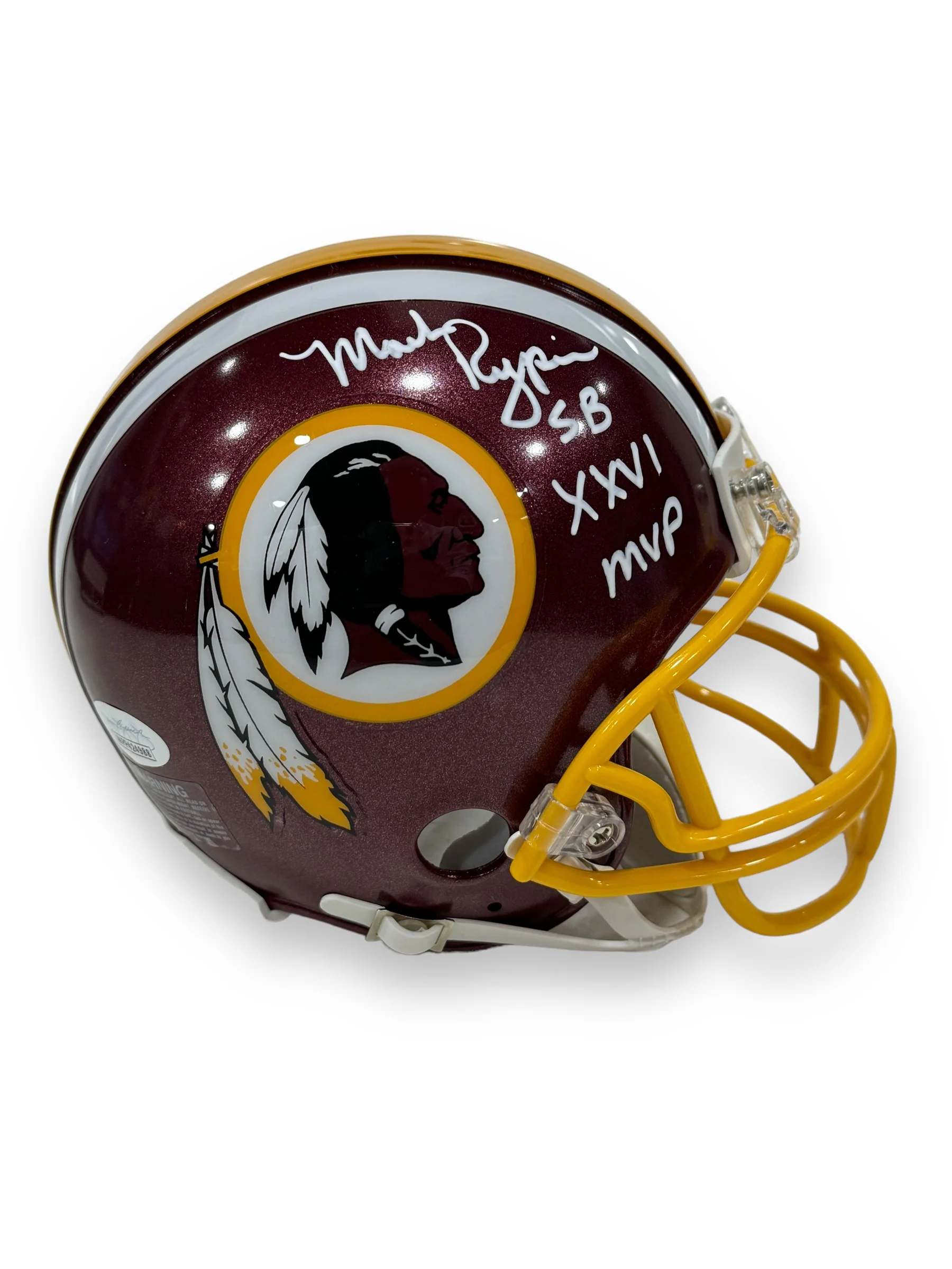 Mini Casco / Redskins / Mark Ripien