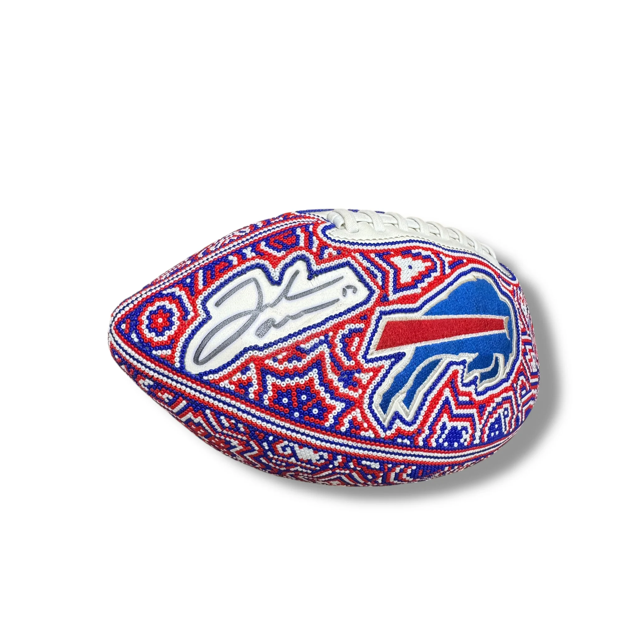 Casco Speed Pro / Bills / Josh Allen (Arte Huichol) - Image 3