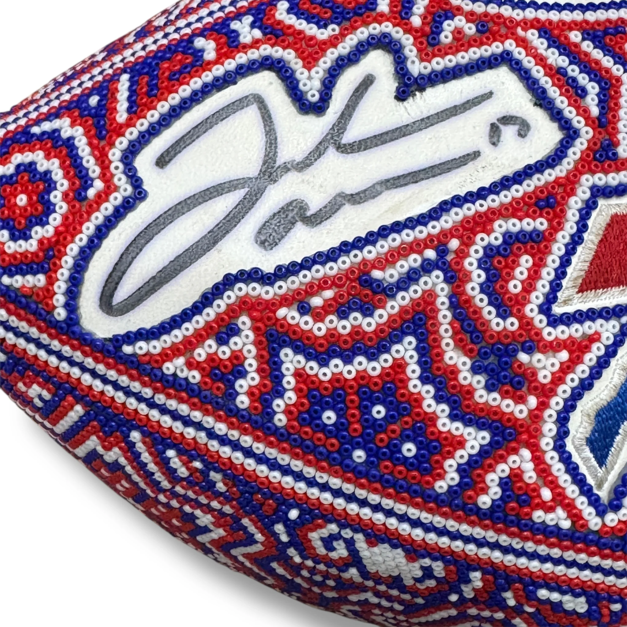 Casco Speed Pro / Bills / Josh Allen (Arte Huichol) - Image 4