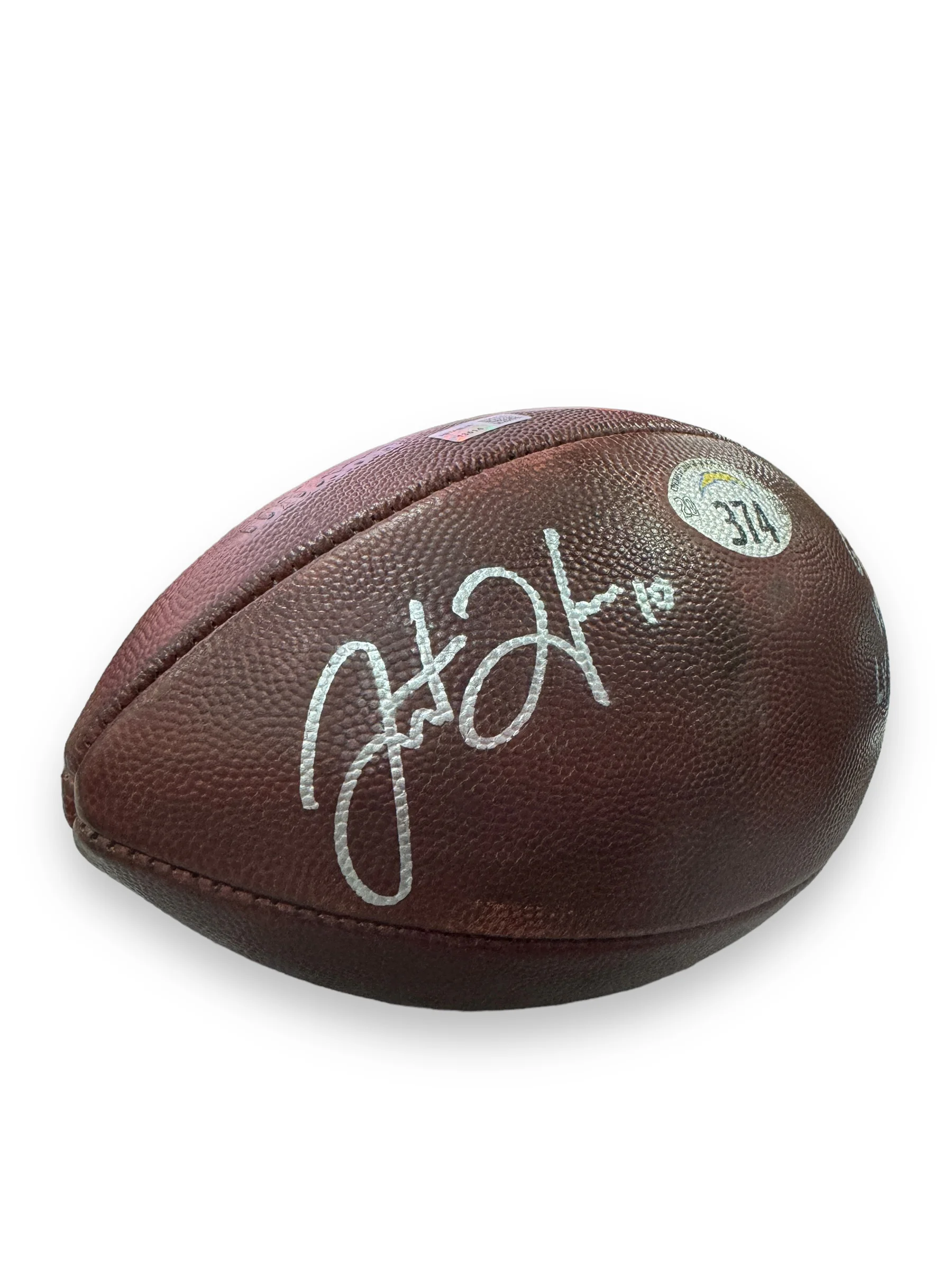 Balón Pro / Chargers / Justin Herbert (usado en juego) - Image 3