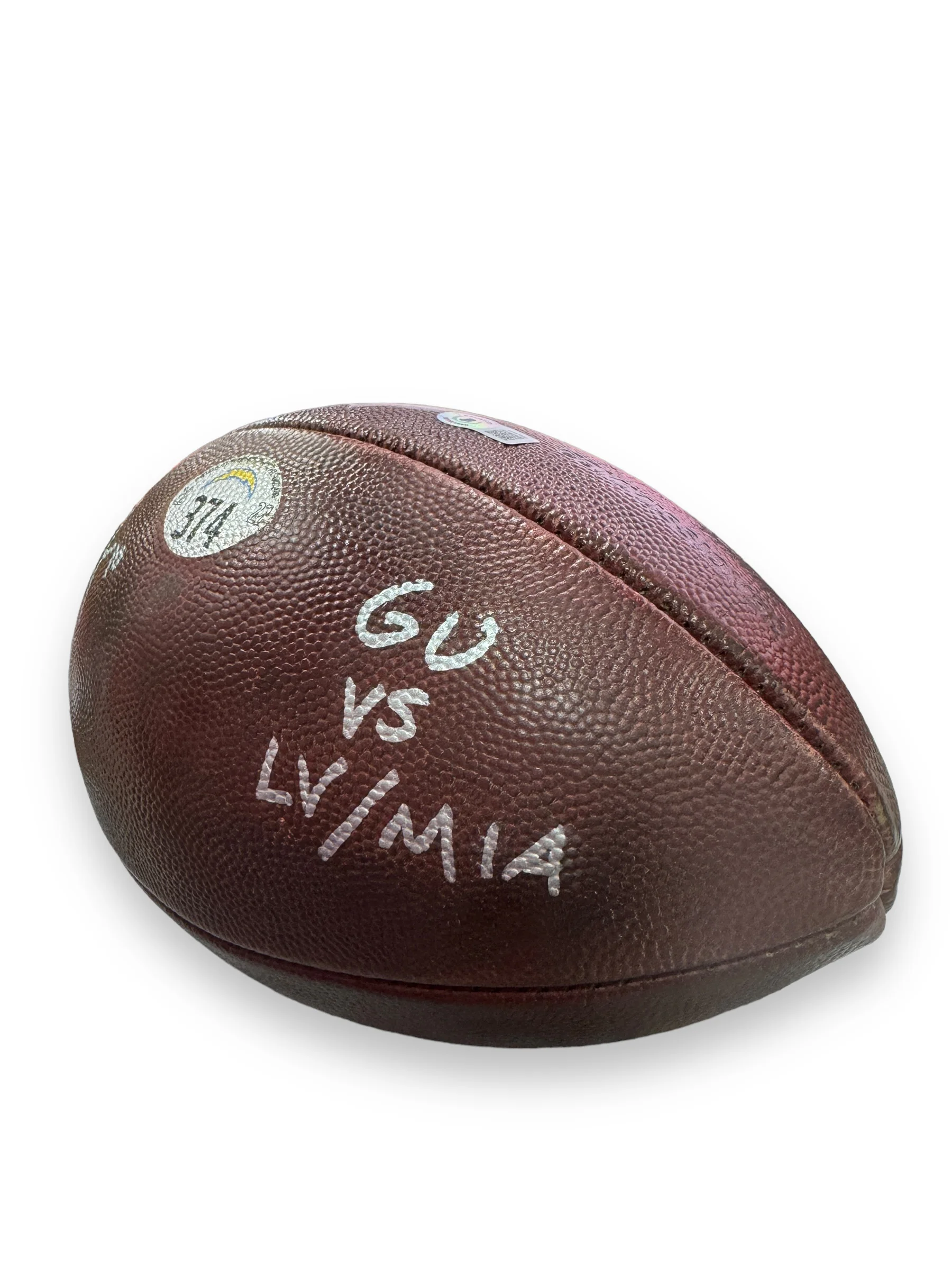 Balón Pro / Chargers / Justin Herbert (usado en juego) - Image 4