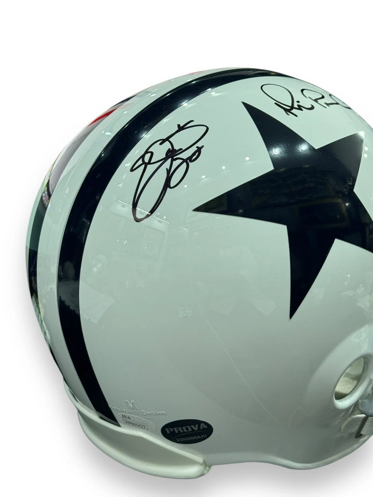 Casco Full Size / Cowboys / Troy Aikman, Emmit Smith, Michael Irvin - Image 3
