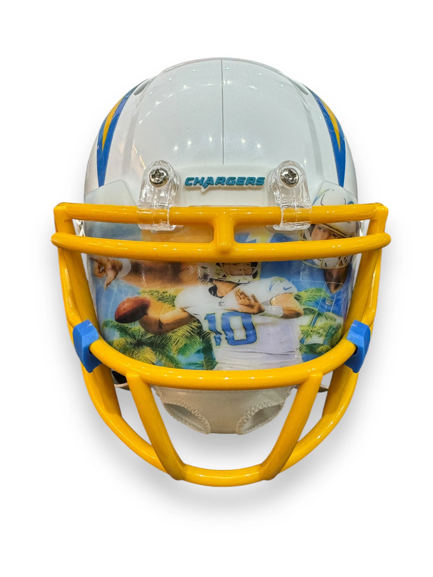 Mini casco / Chargers / Justin Herbert - Image 3