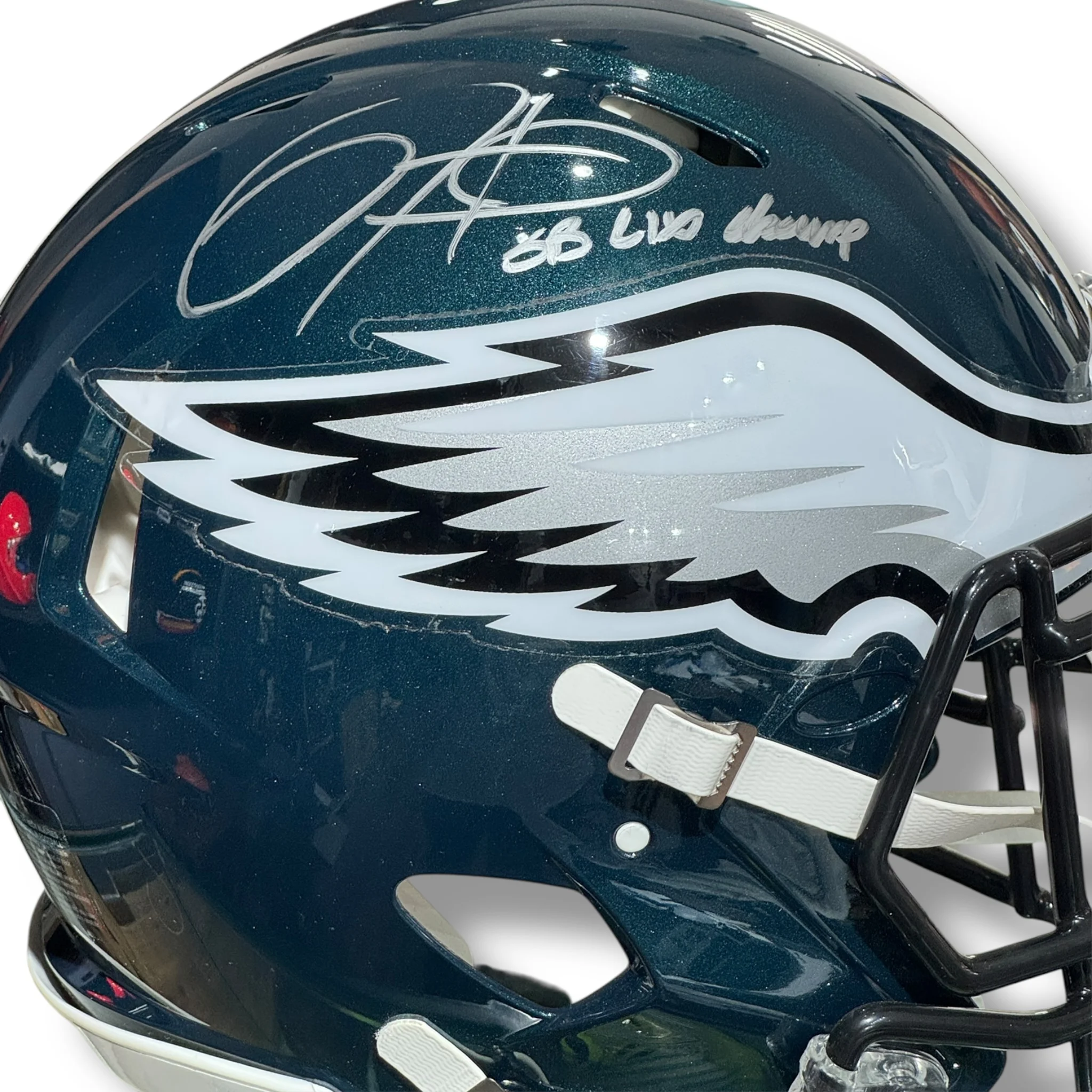 Casco Replica / Eagles Speed / Jalen Hurts (Inscriptions) - Image 3