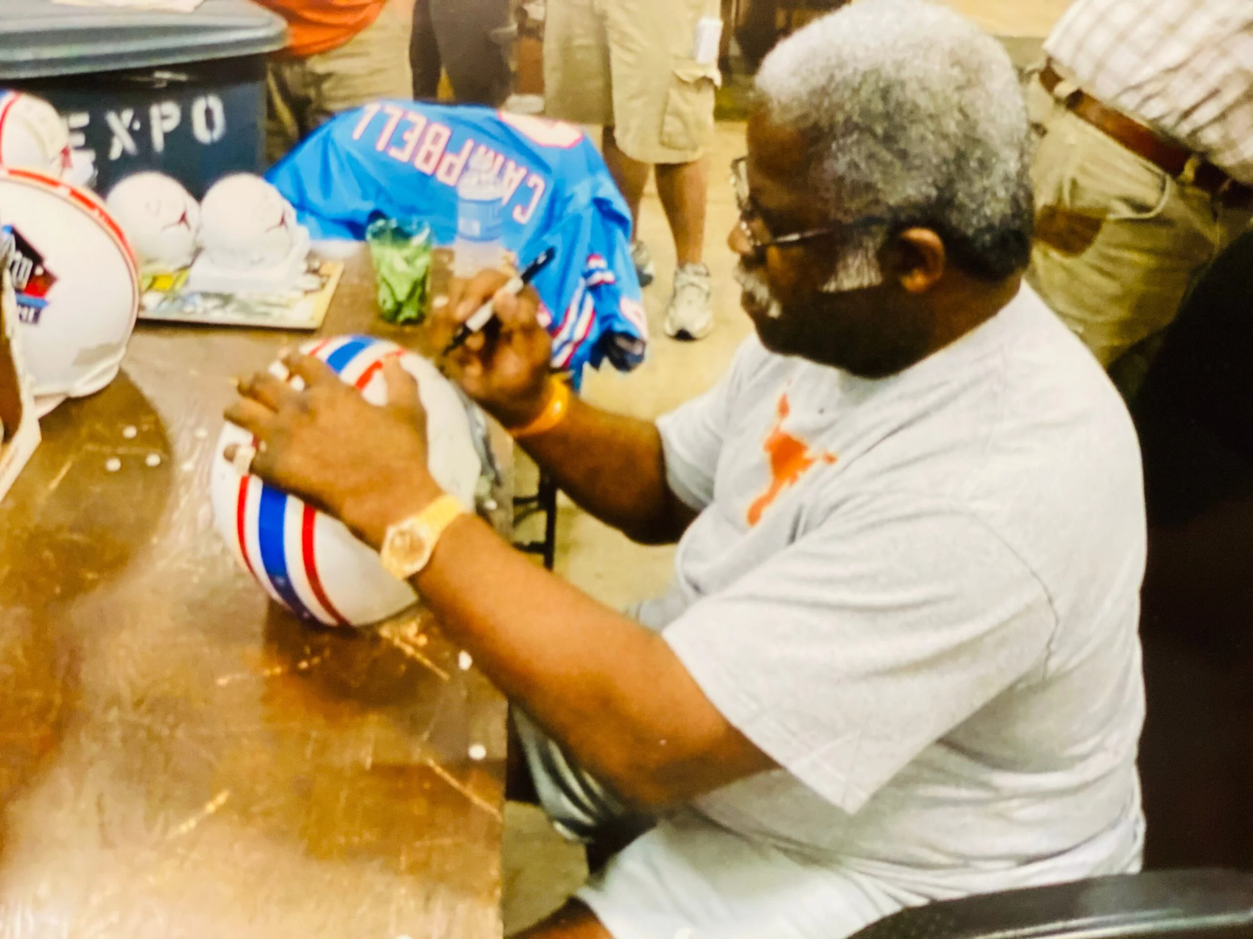 Casco Proline / Oilers / Earl Campbell - Image 4