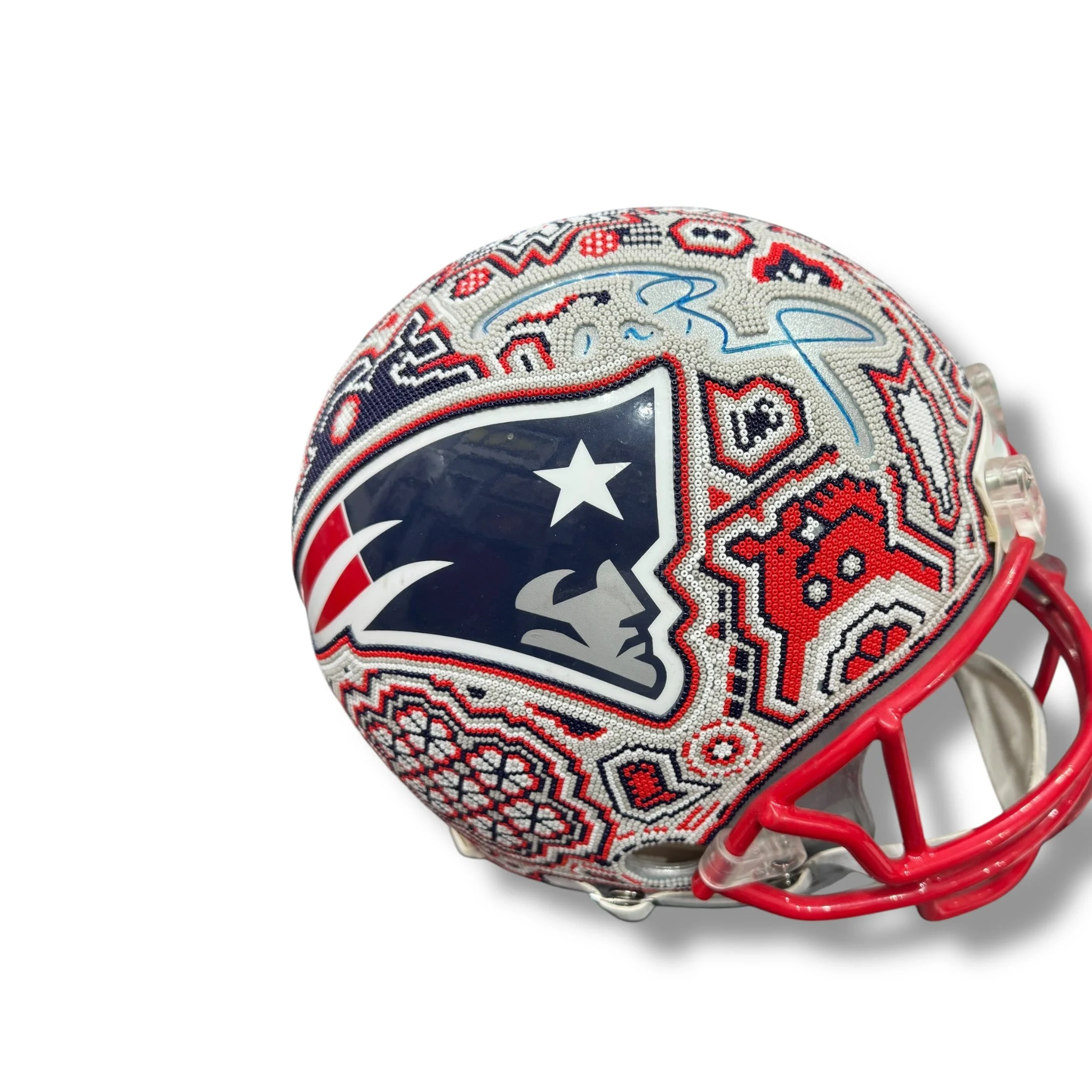 Casco Proline/ Patriots / Tom Brady (Arte Huichol) - Image 2
