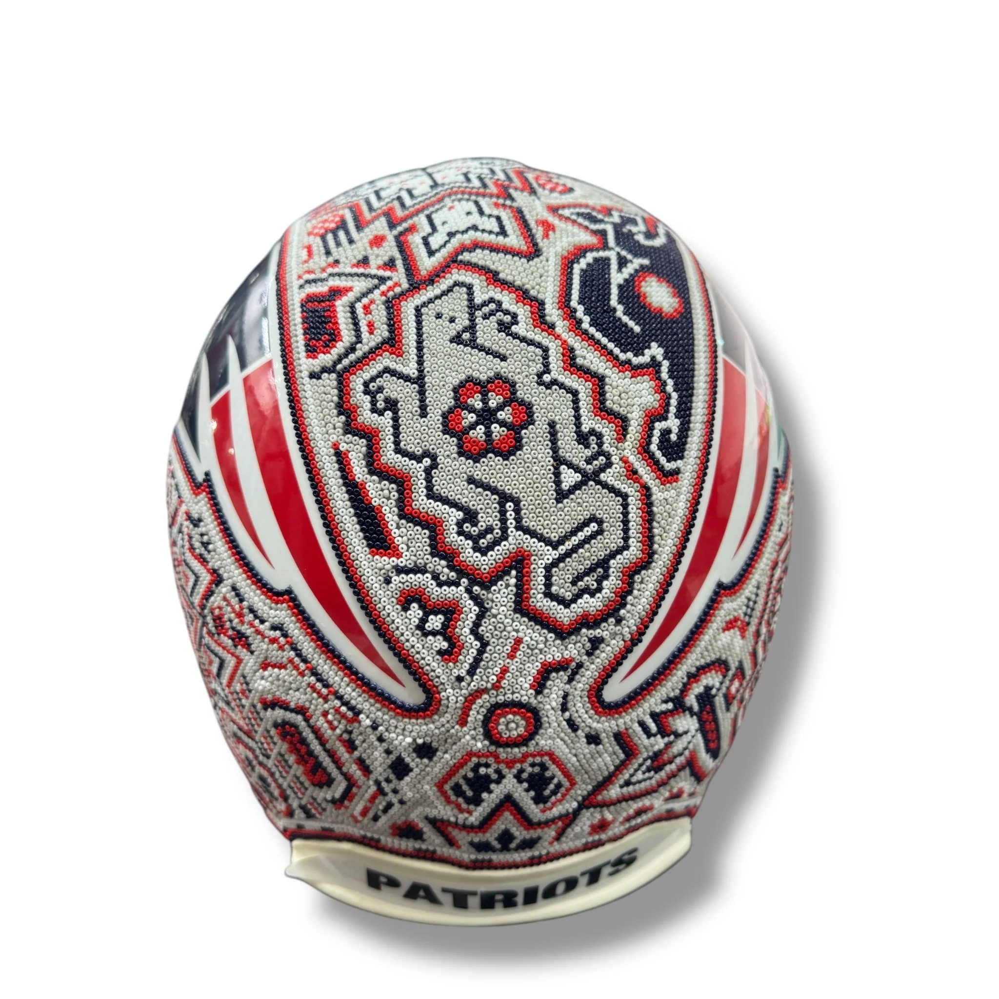 Casco Proline/ Patriots / Tom Brady (Arte Huichol) - Image 3