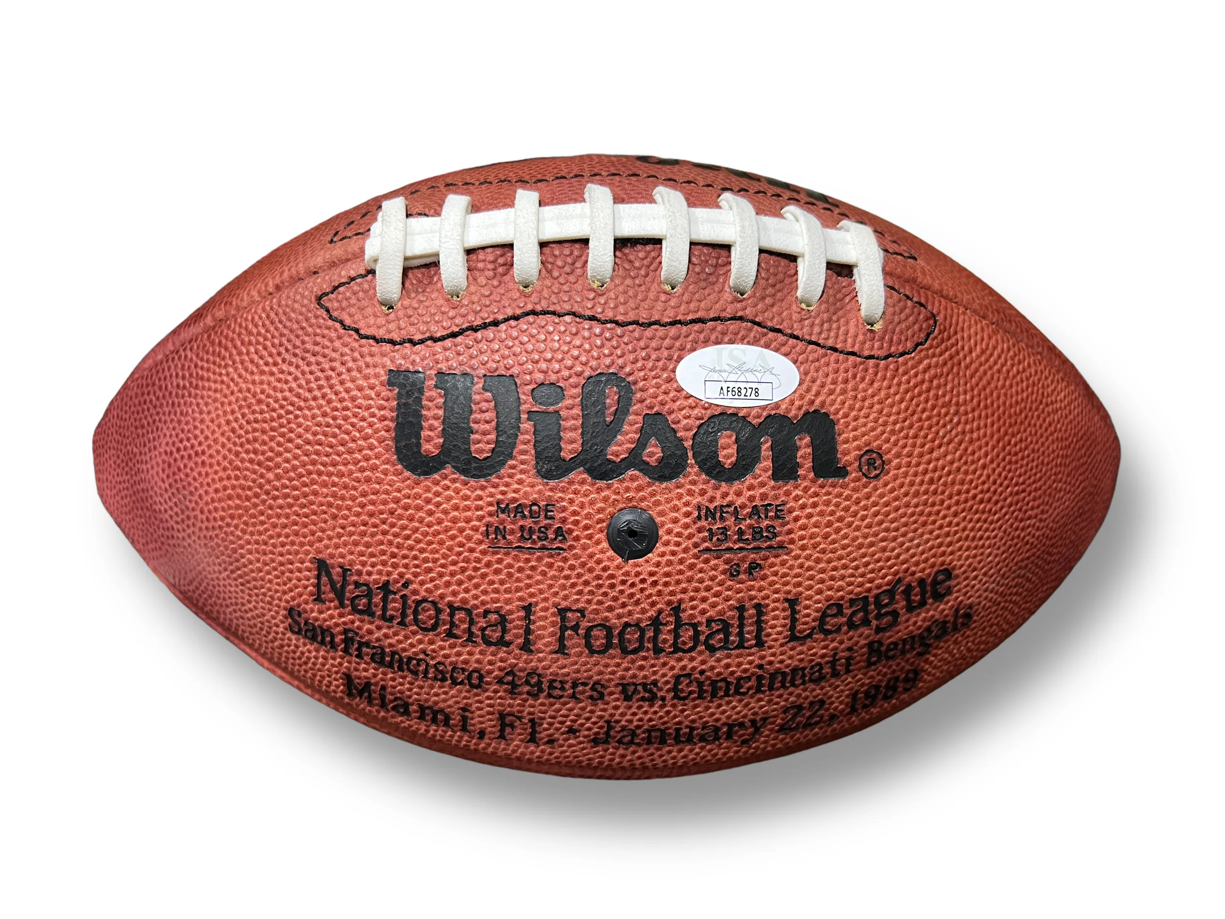 Balón Profesional / 49ers / Jerry Rice SB XXIII - Image 3
