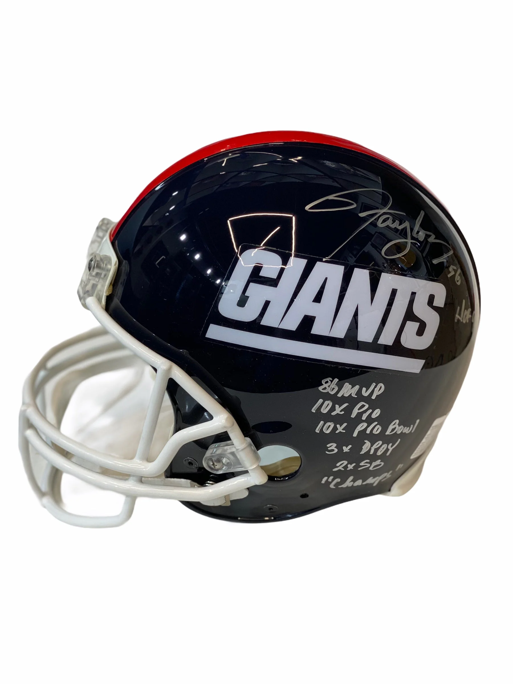 Casco proline Throwback / Giants / Rodney Hampton y Lawrence Taylor - Image 3