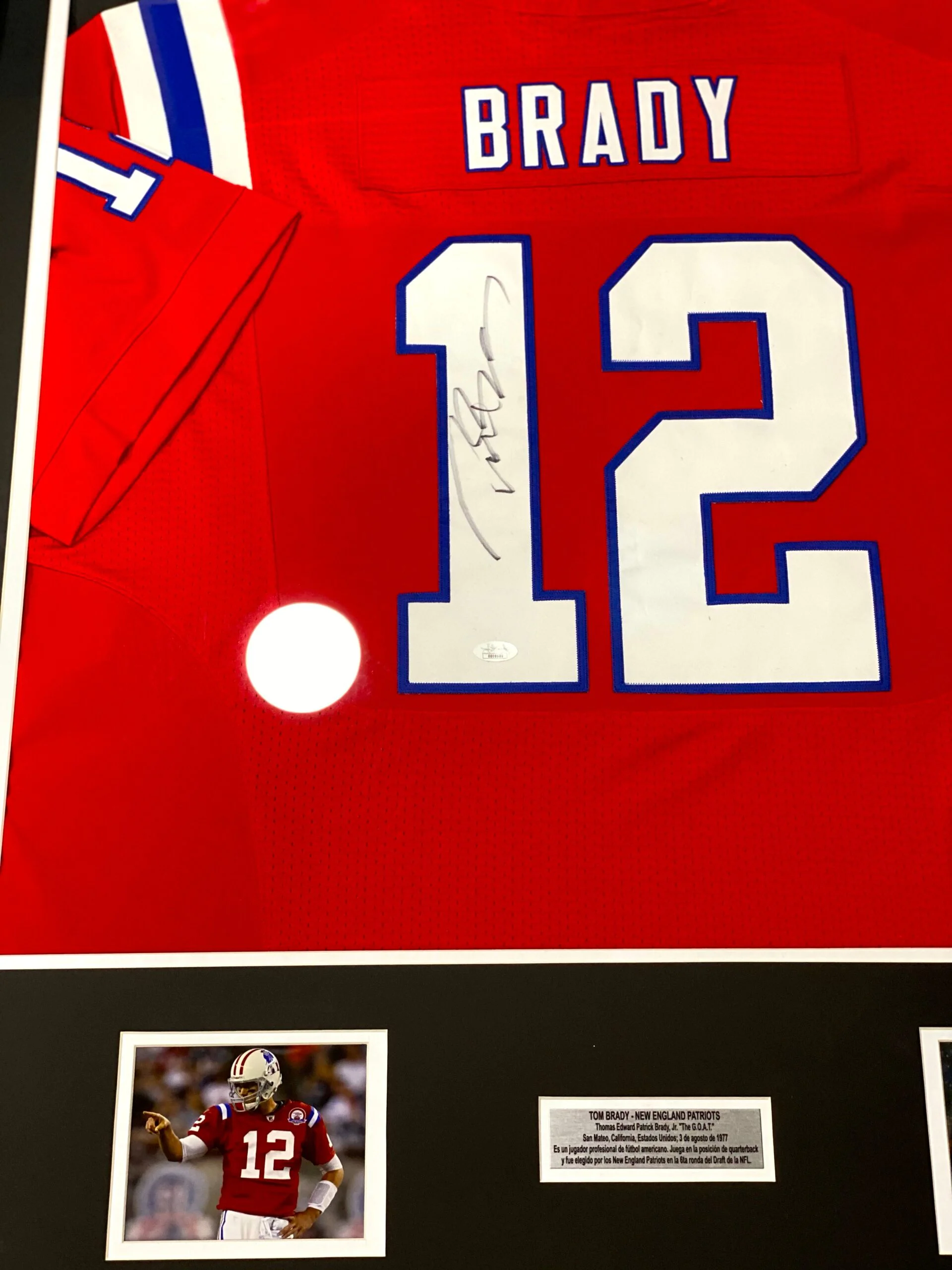 Jersey Enmarcado / Patriots / Tom Brady - Image 5