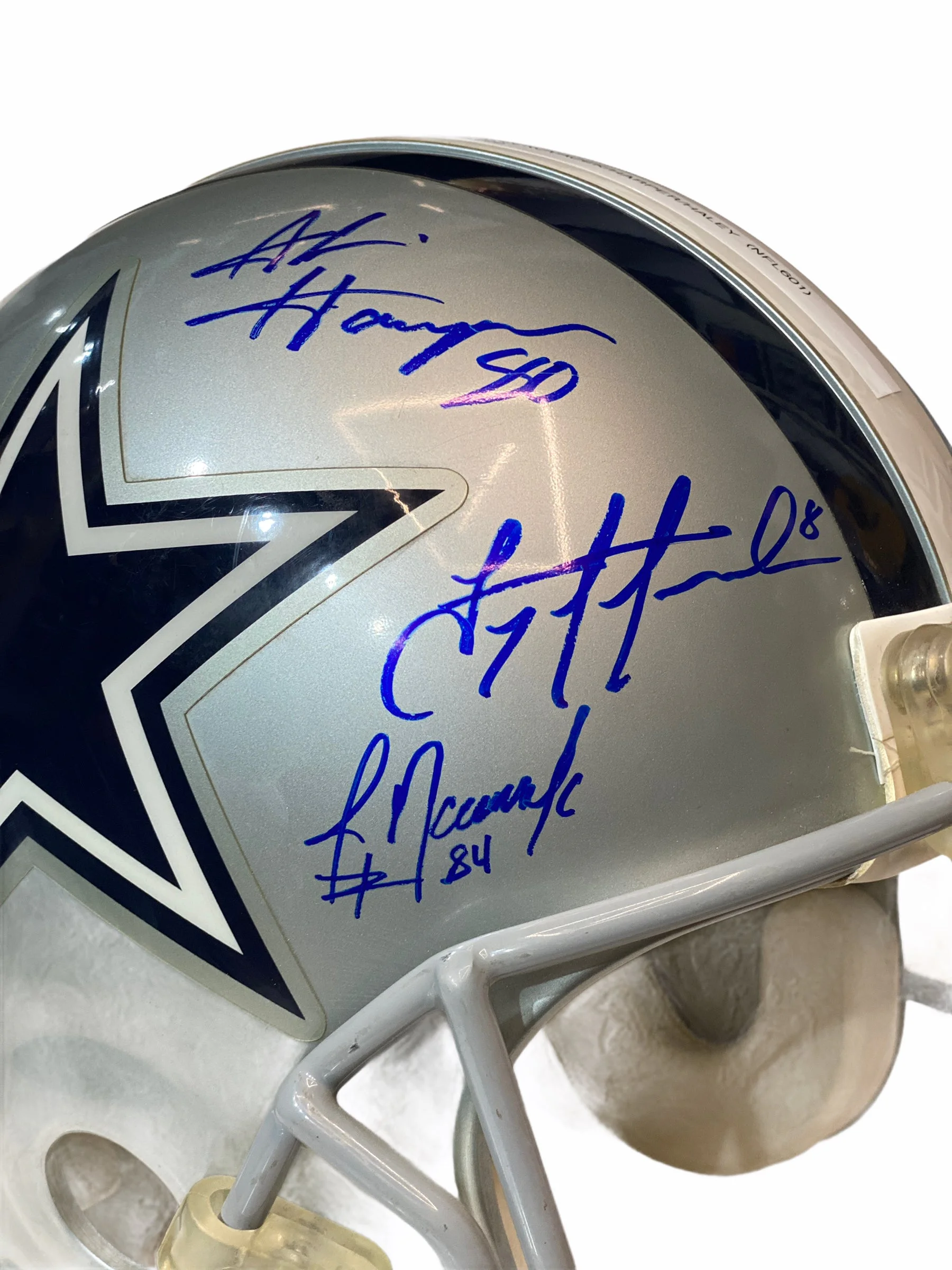 Casco Proline / Cowboys / Troy Aikman, Jay Novacek, Alvin Harper, Charles Haley - Image 2