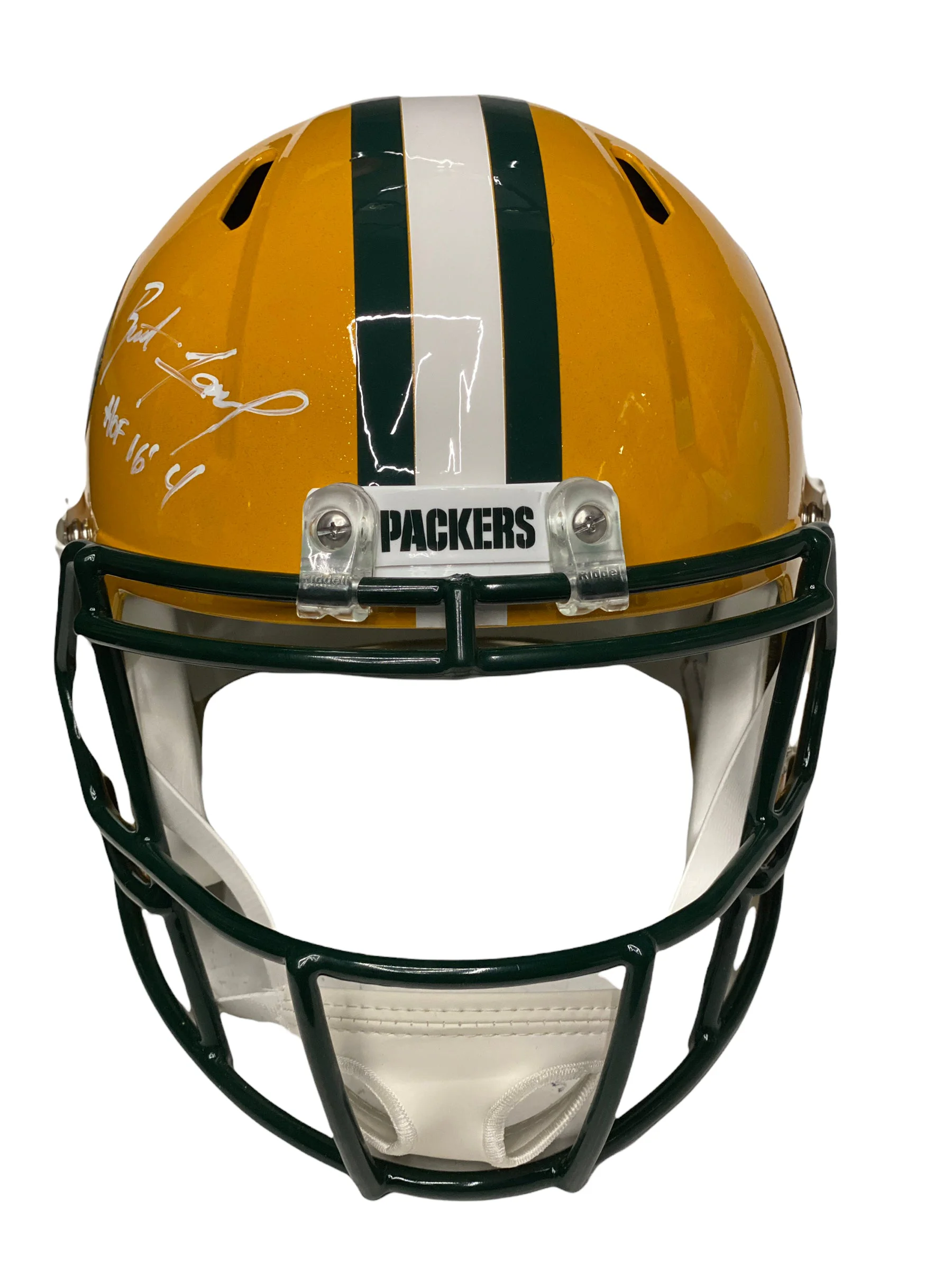 Casco Replica / Green Bay / Hall of Famers: Brett Favre / Dave Robinson / Charles Woodson - Image 4