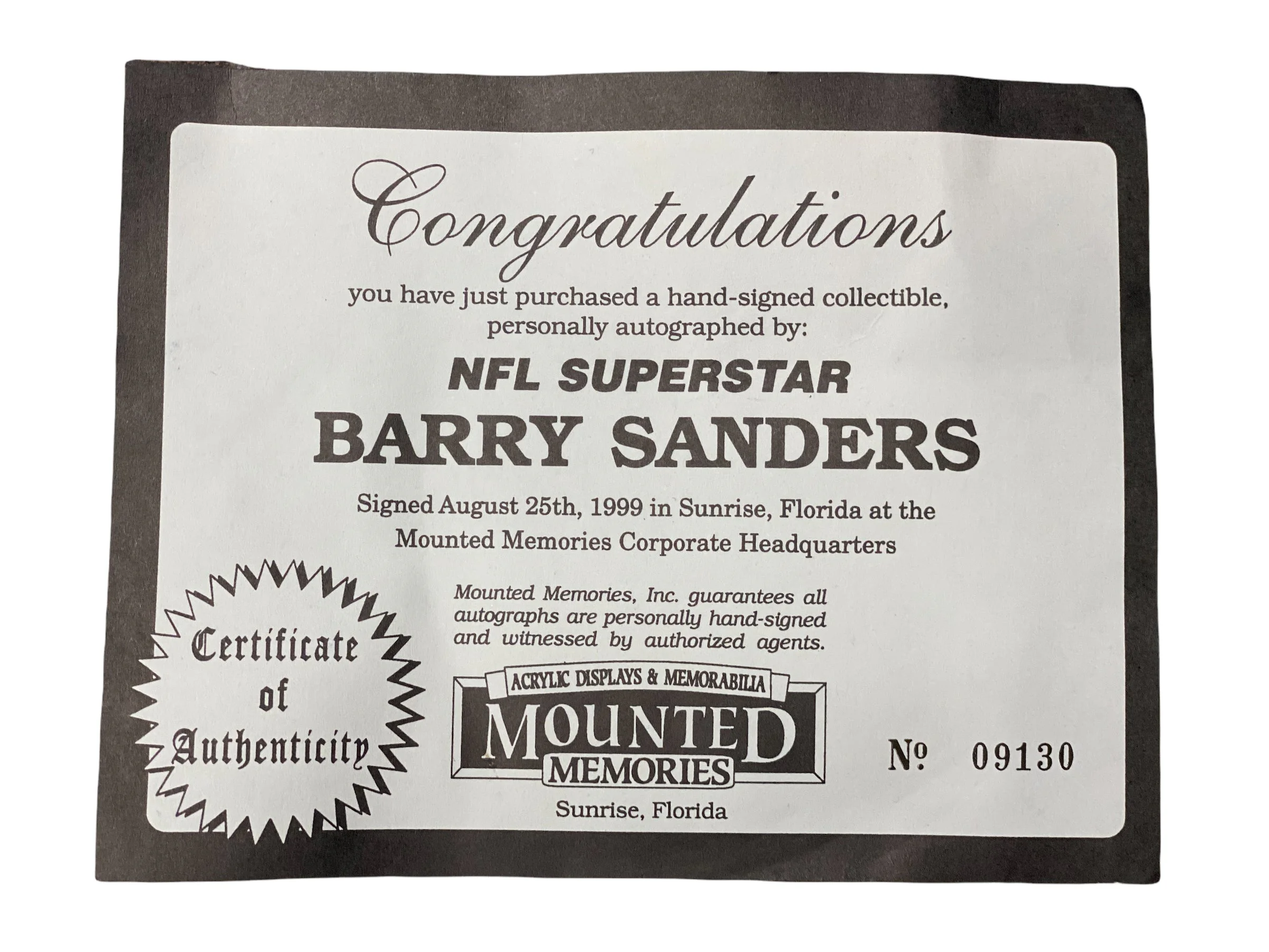 Casco Proline / Lions / Barry Sanders - Image 5