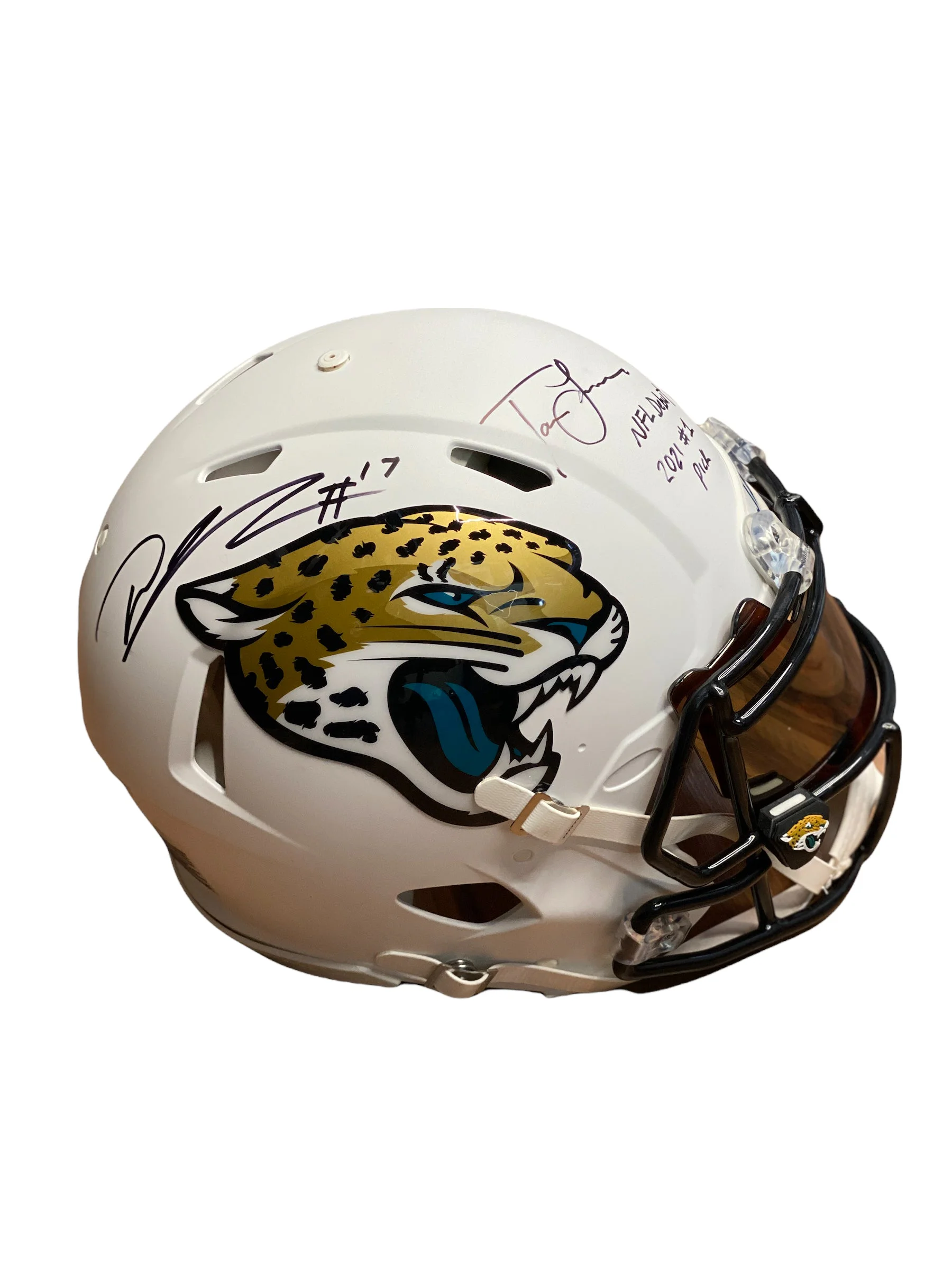 Casco Speed Pro Lunar / Jaguars / Trevor Lawrence y DJ Chark