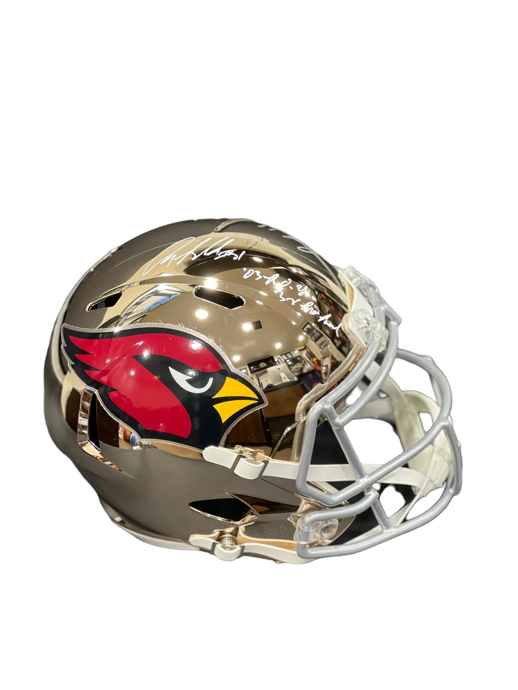 Casco Full size Chrome / Cardinals / Anquan Boldin - Larry Fitzgerald