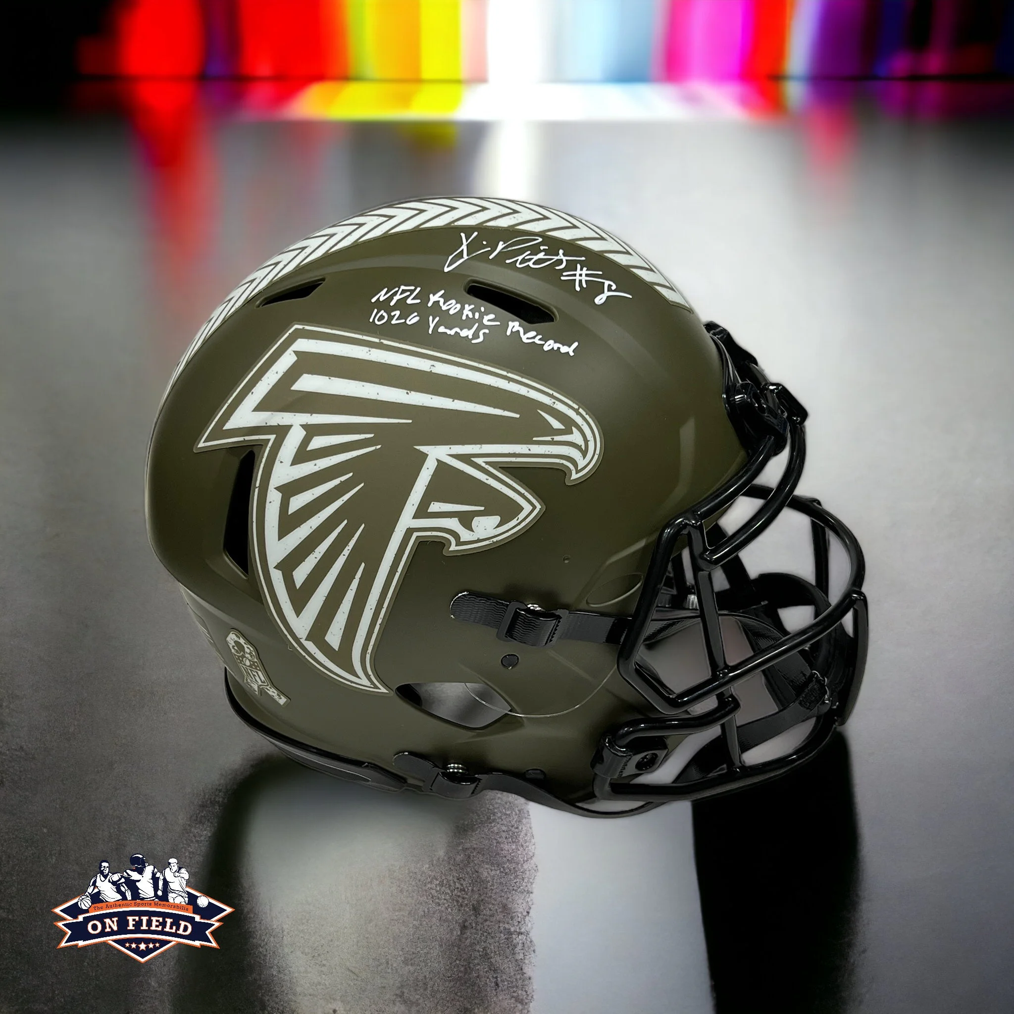 Casco Speed Pro Salute / Falcons / Kyle Pitts - Image 7