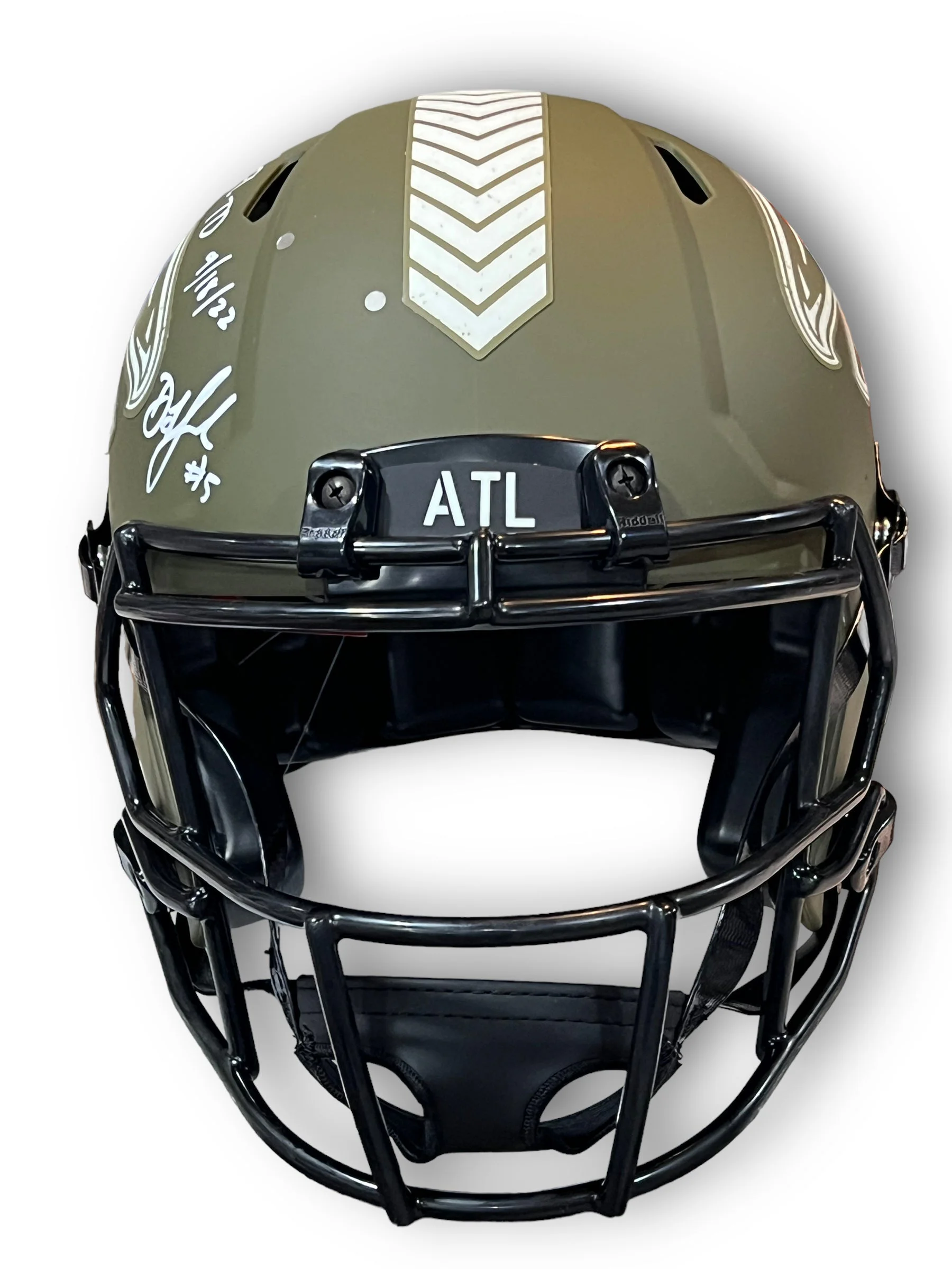 Casco Speed Pro Salute / Falcons / Drake London - Image 3