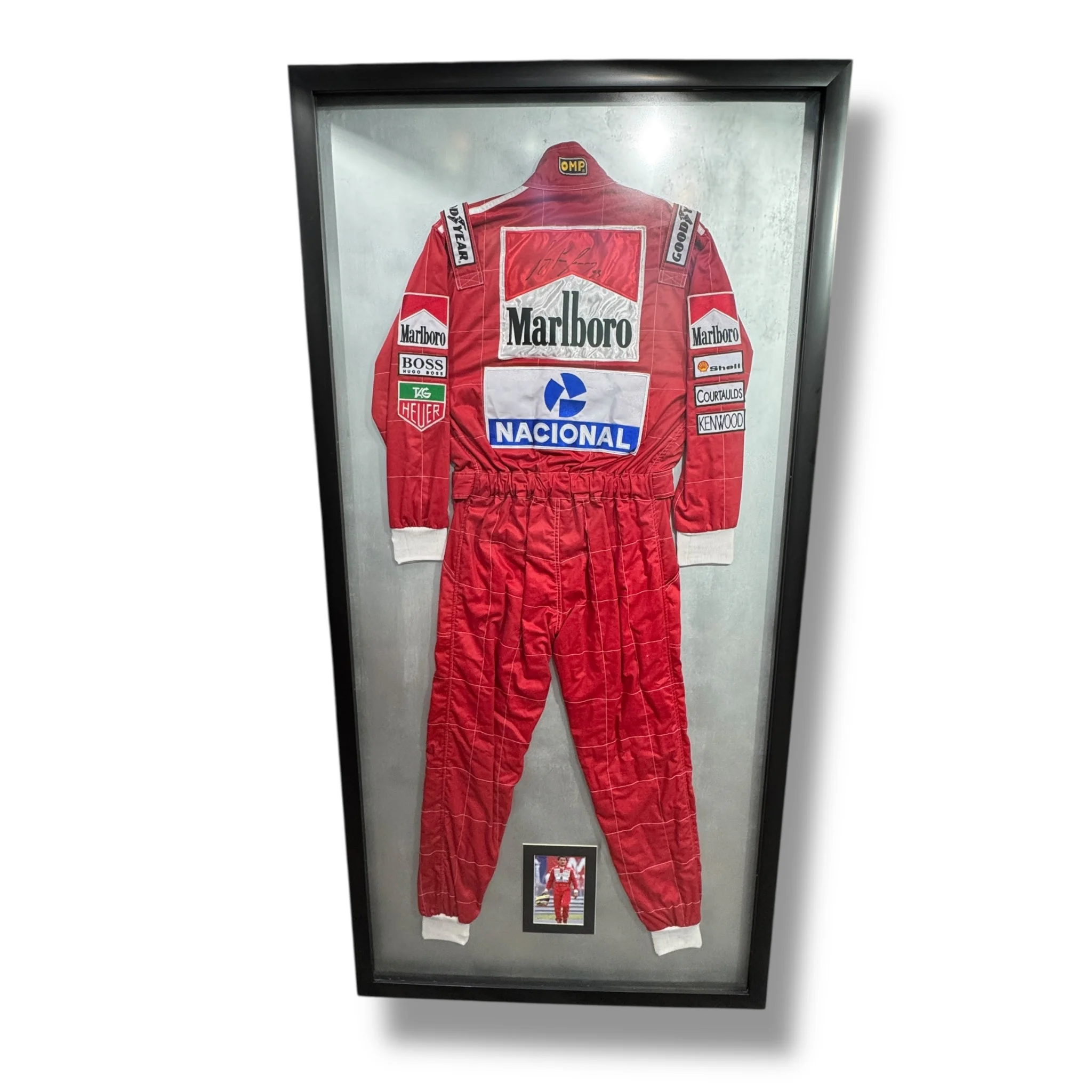 Traje Enmarcado / F1 / Ayrton Senna