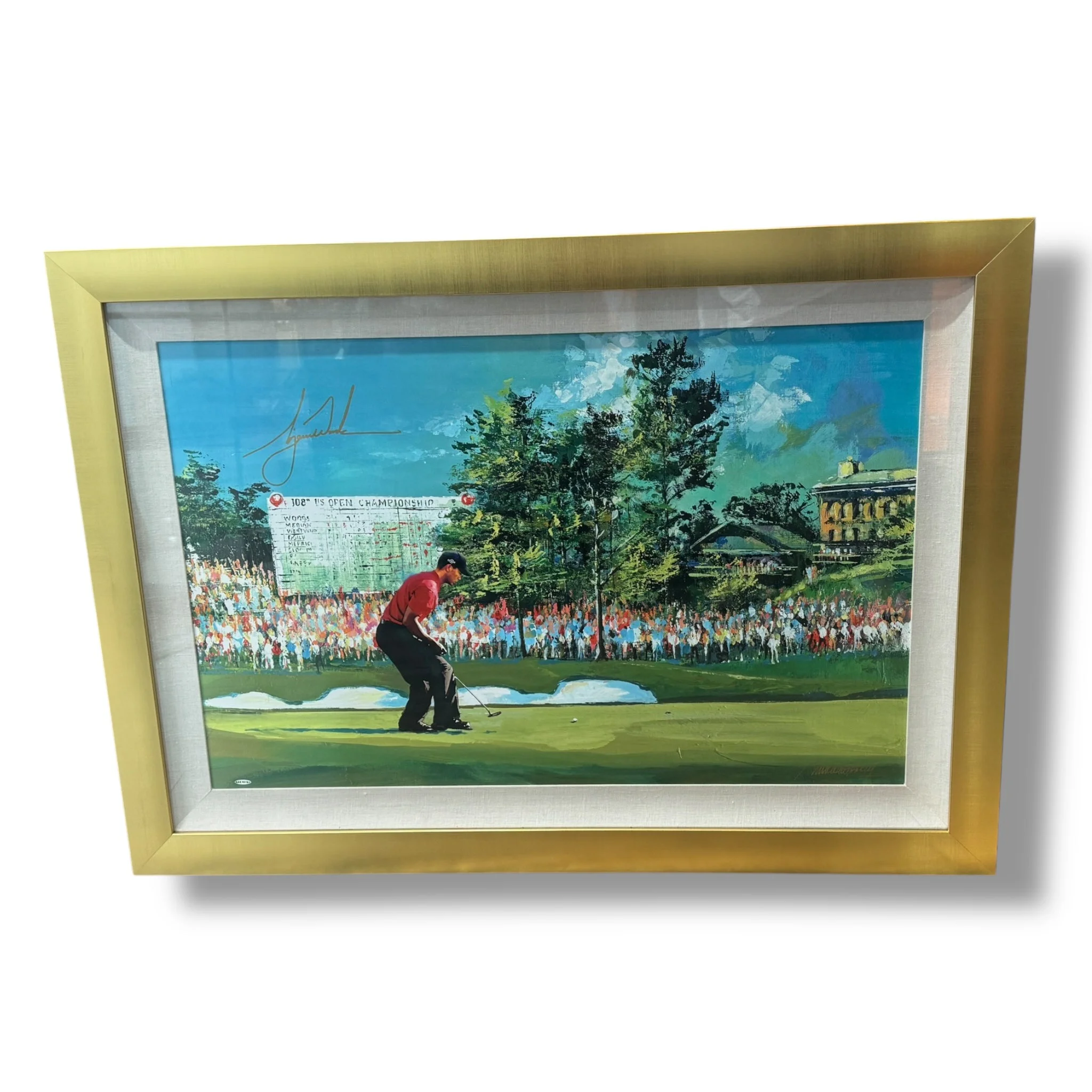 Canvas Enmarcado / Golf / Tiger Woods