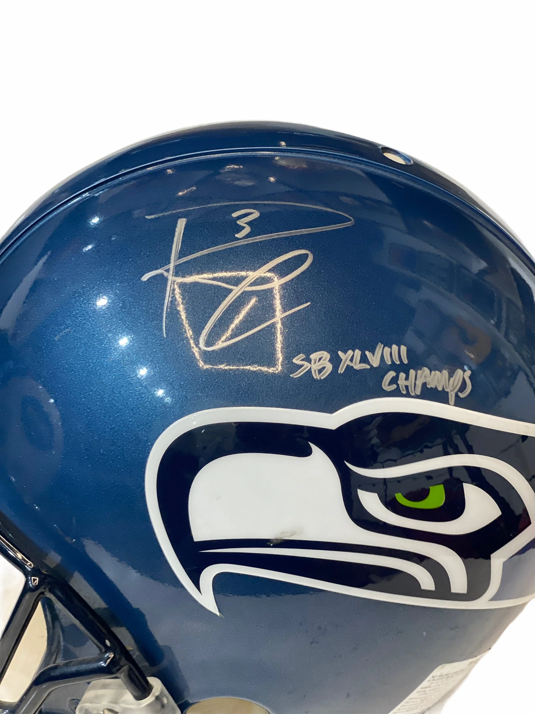 Casco Proline / Seahawks Gris / Russel Wilson - Image 2