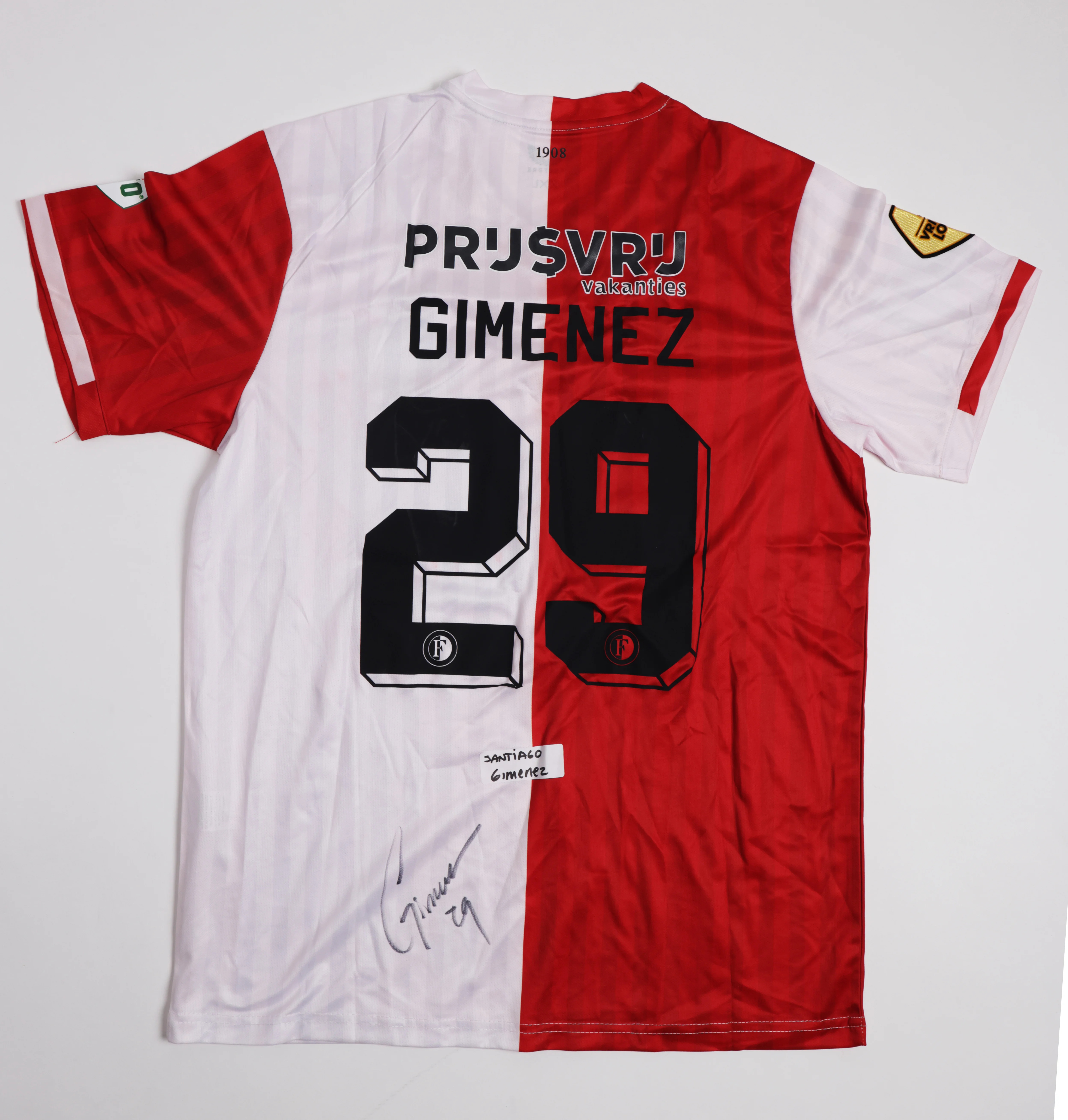 Jersey Santi Gimenez Feyenoord Local 2024
