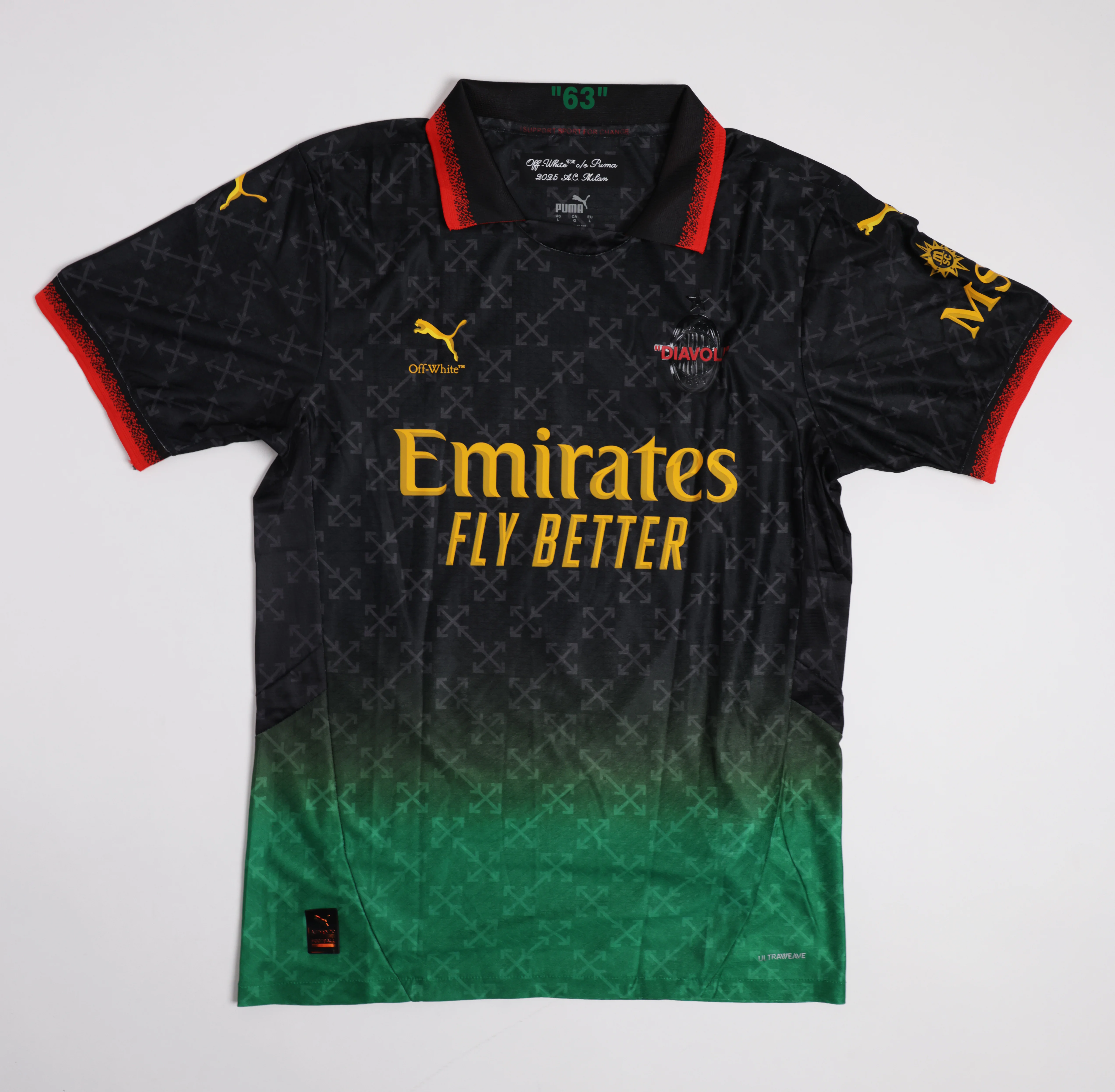 Jersey Santi Gimenez Milán OffWhite Visitante