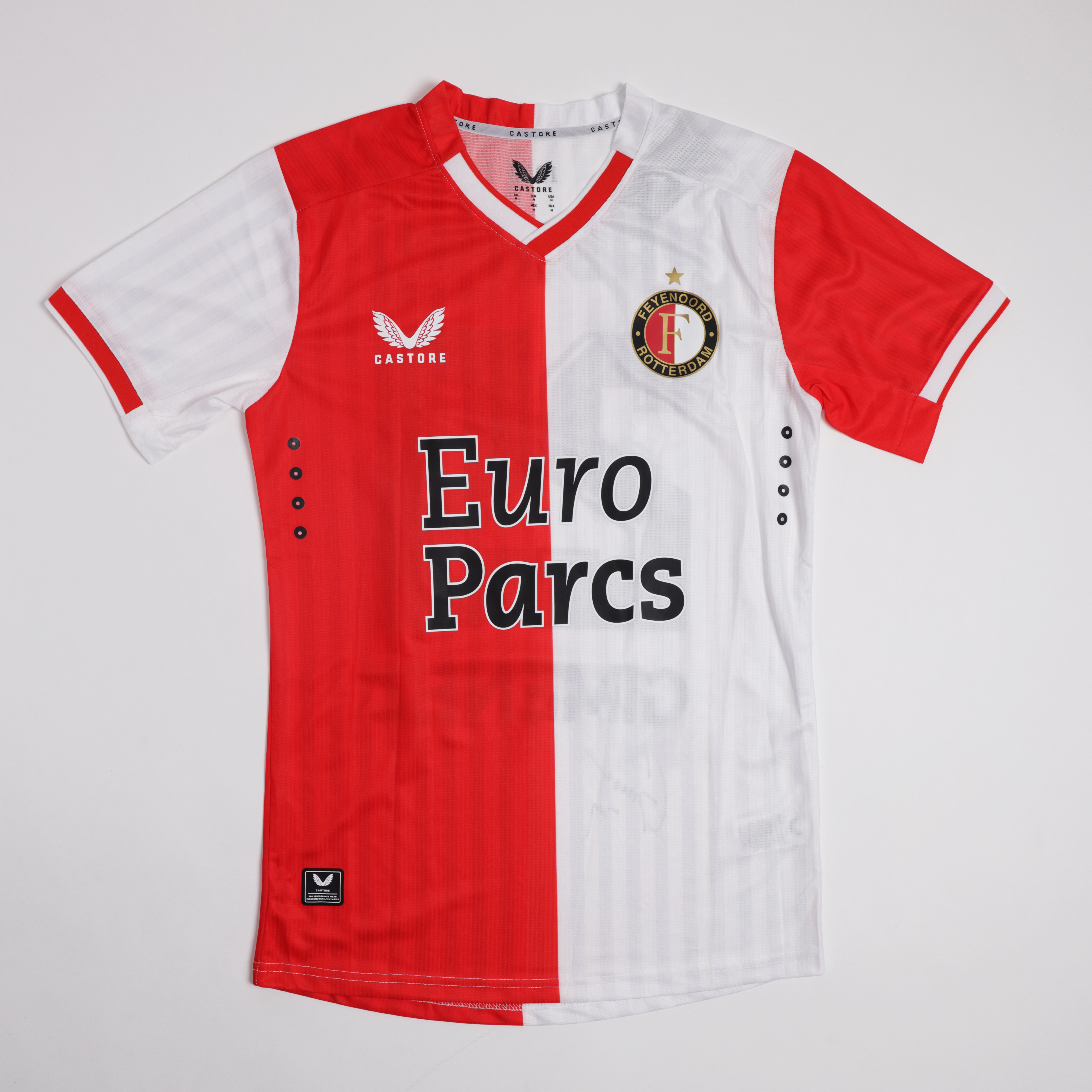 Jersey Santi Gimenez Feyenoord Local 2024 Versión Jugador Original