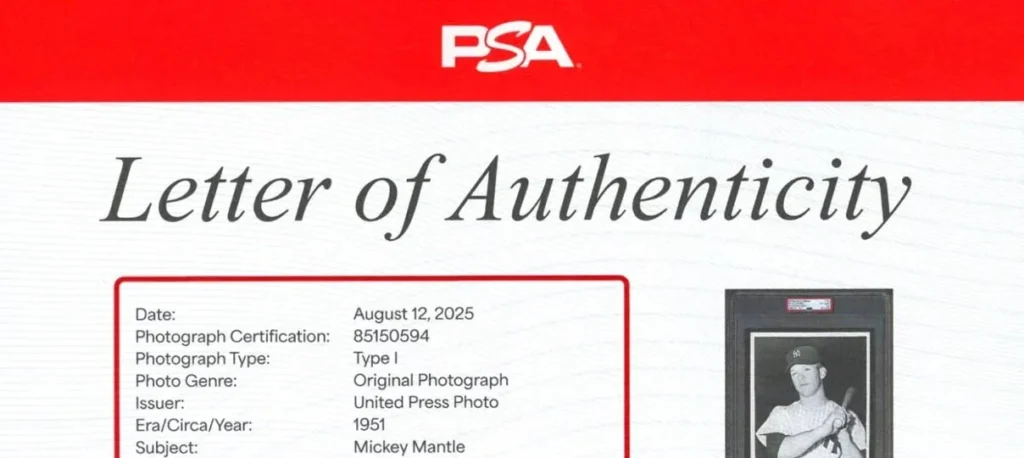 Certificado PSA