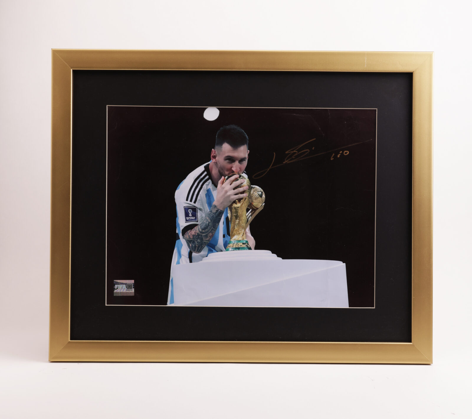 Fotografía Leo Messi Argentina Qatar 2022