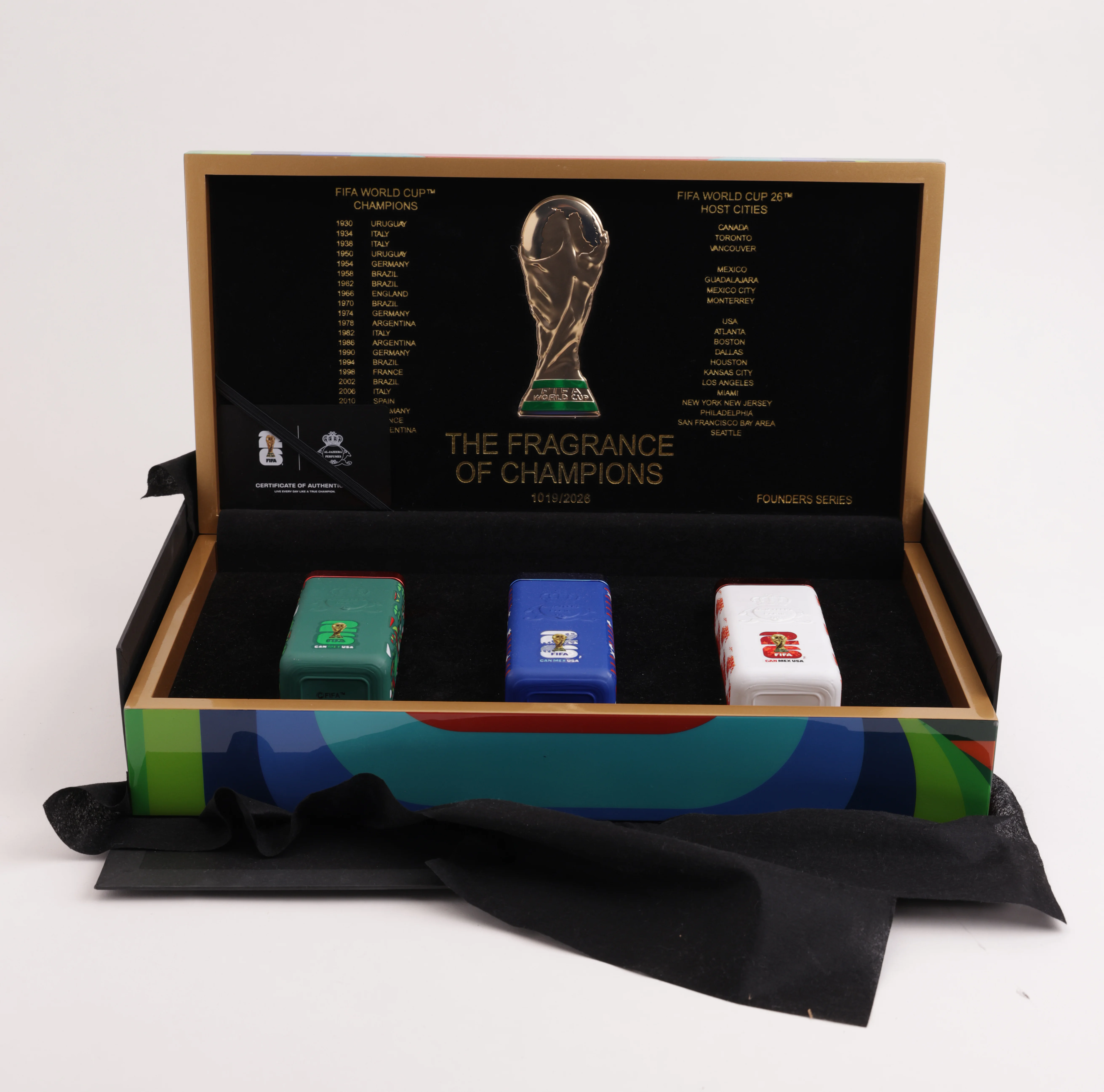 Perfume Perfumes Al Jaazera Onix Edición Especial World Cup 2026