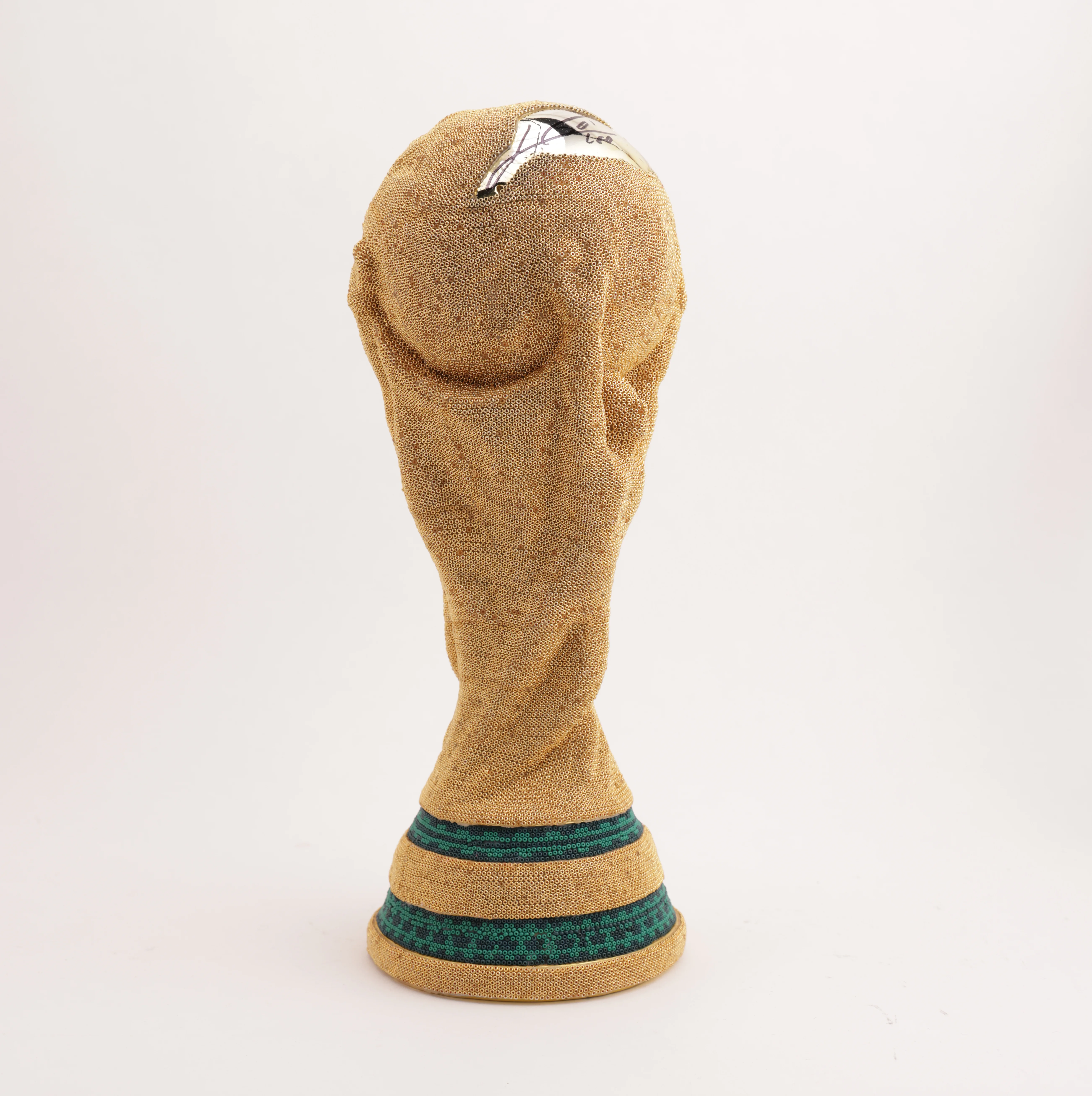 Trofeo Leo Messi Argentina 2022 Copa del Mundo, Edición Arte Wixarika, Huichol - Image 2