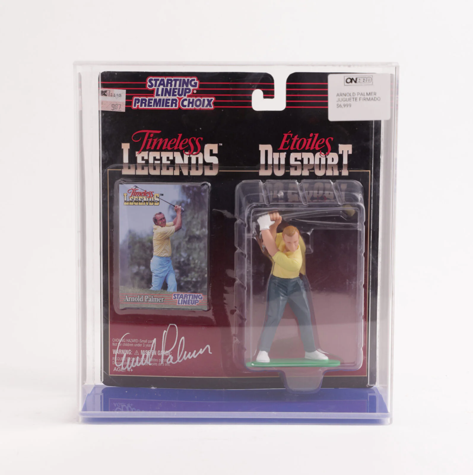 Figura Coleccionable Arnold Palmer Masters, Figura Timeless Legends