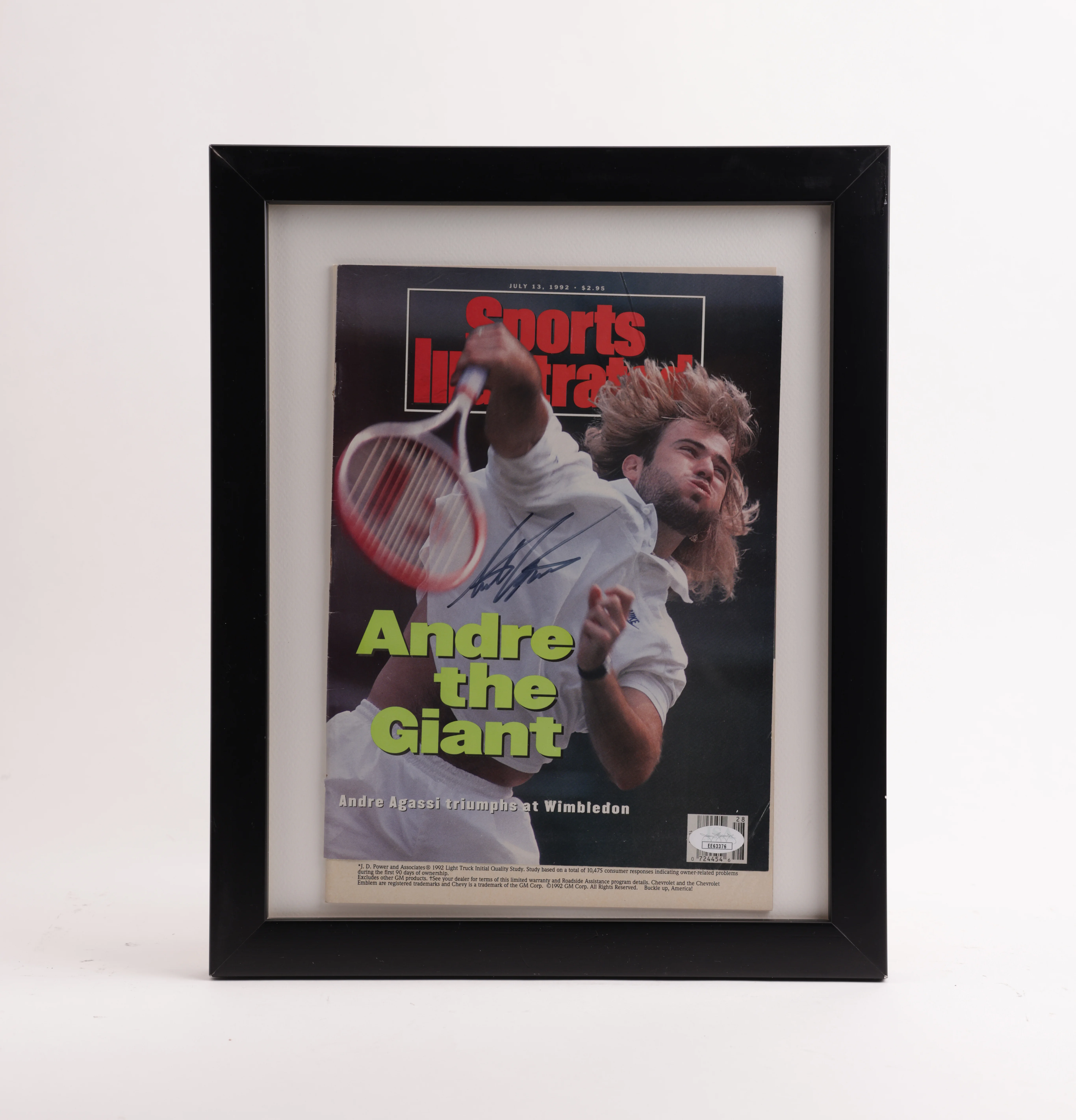 Revista André Agassi Wimbledon, Sports Illustrated, Andre The Giant