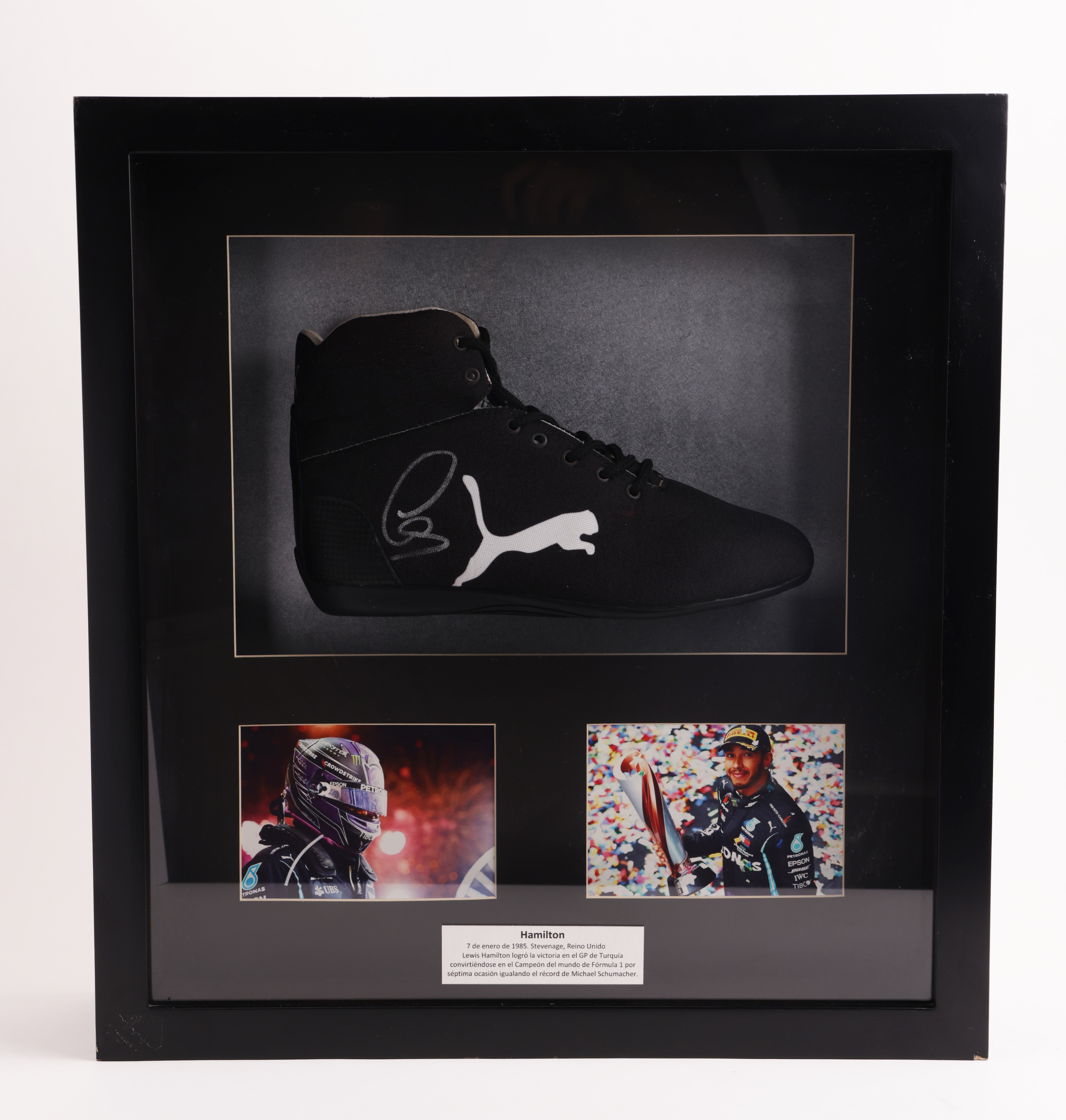 Botines Lewis Hamilton Mercedes Benz