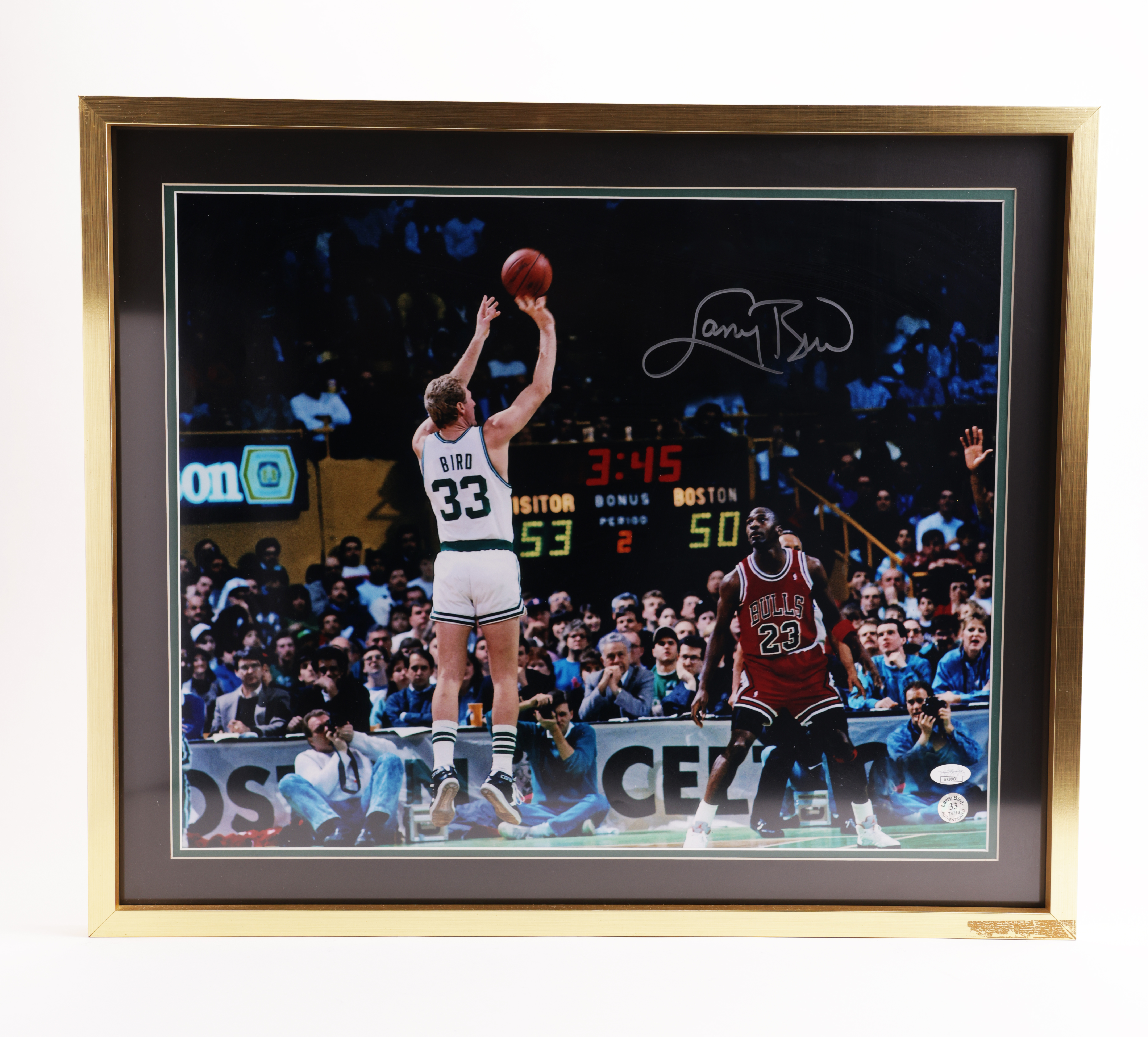 Mini Póster Larry Bird Boston Celtics