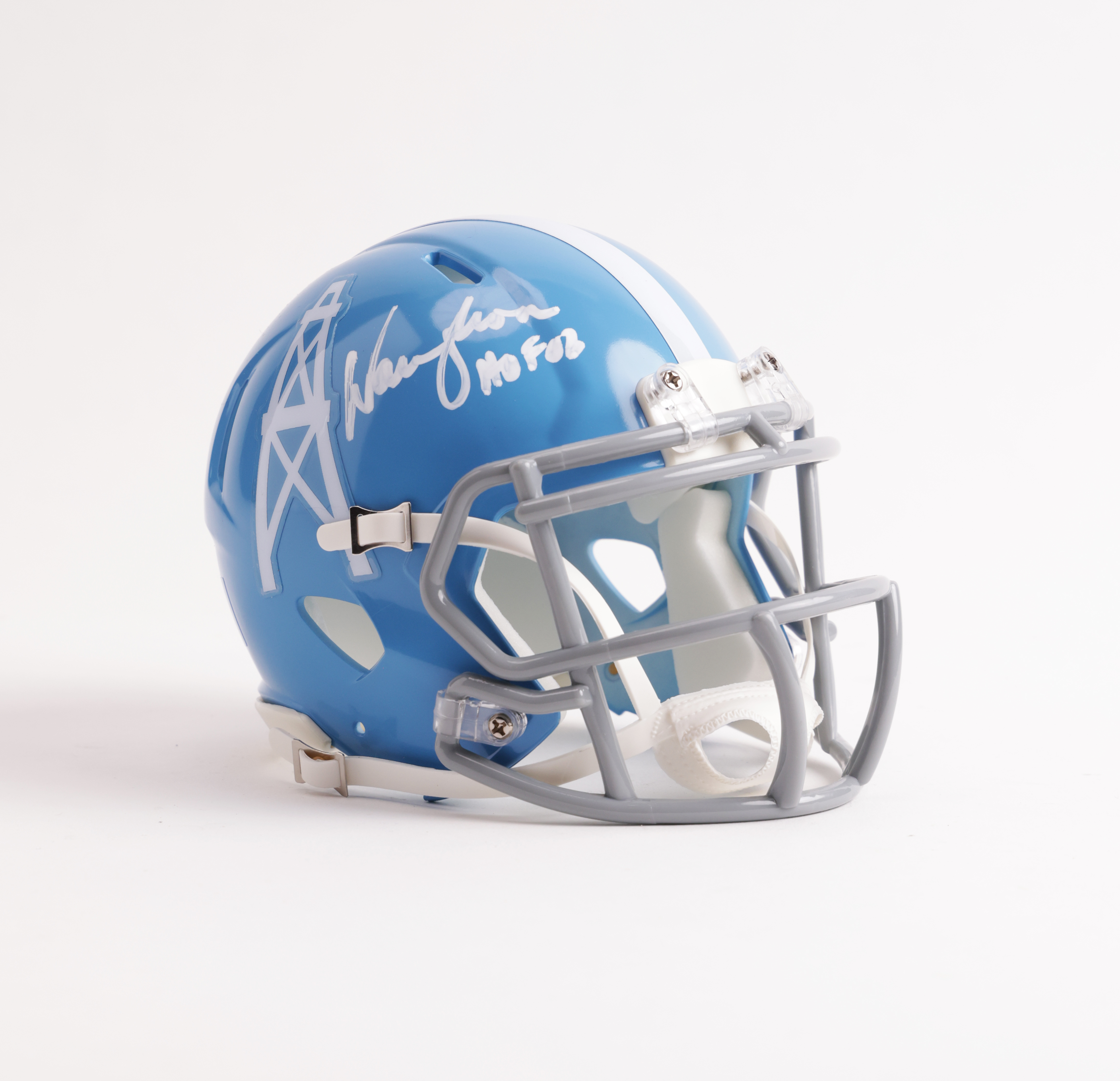 Mini Casco Warren Moon Houston Oilers