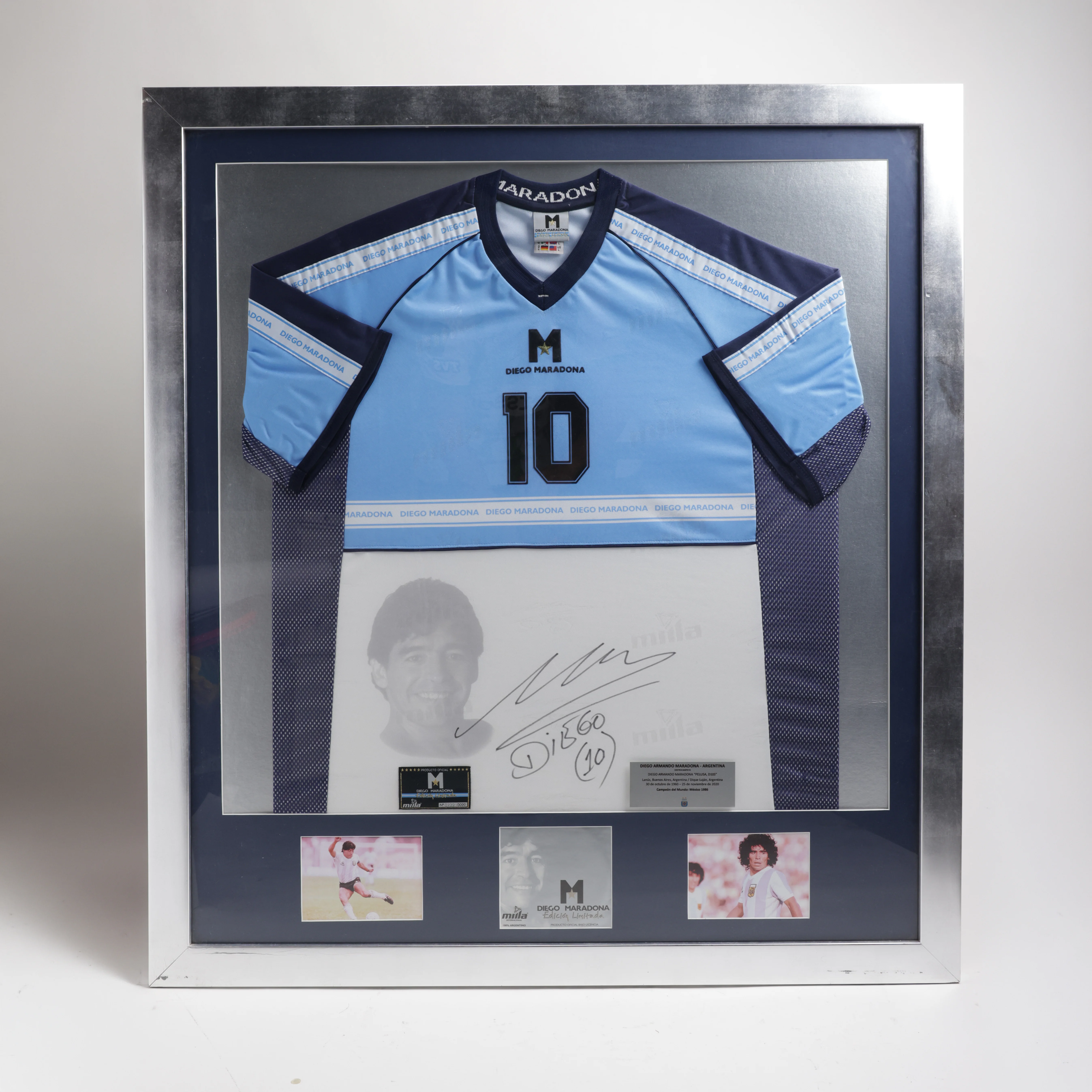 Jersey Diego Maradona Argentina, Homenaje a Maradona 2003