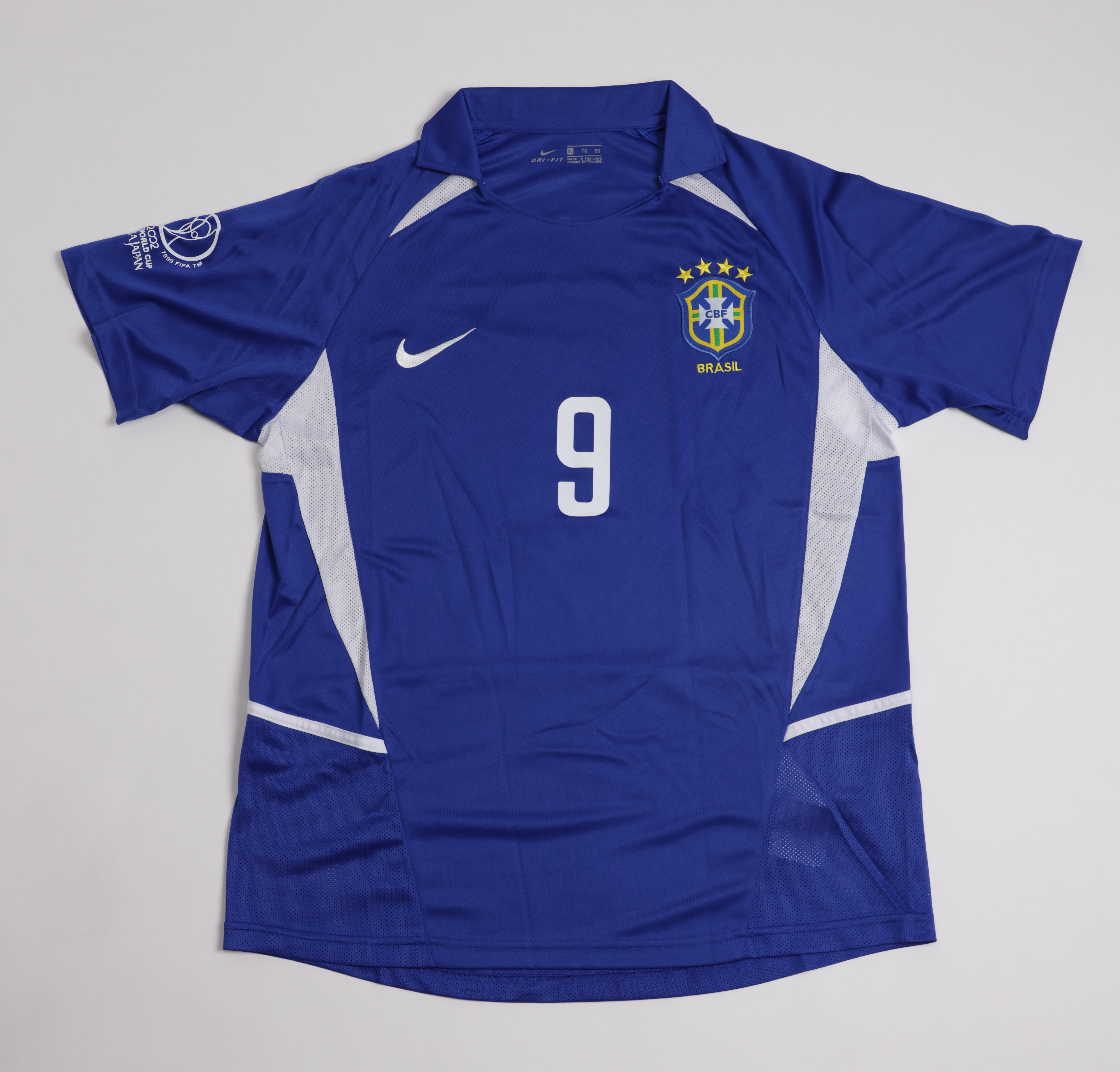 Jersey Ronaldo Nazario Brasil Visitante 2002 - Image 2